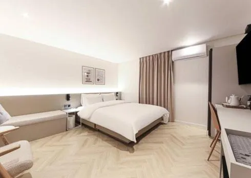 Bed in Hotel Yam Yeonsan