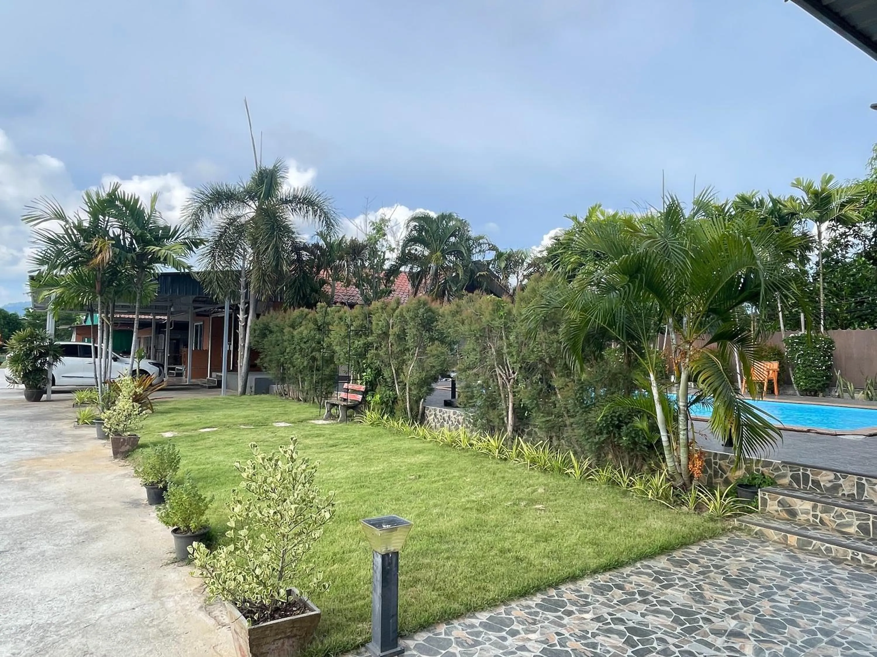 Garden view in Oh Taley Resort