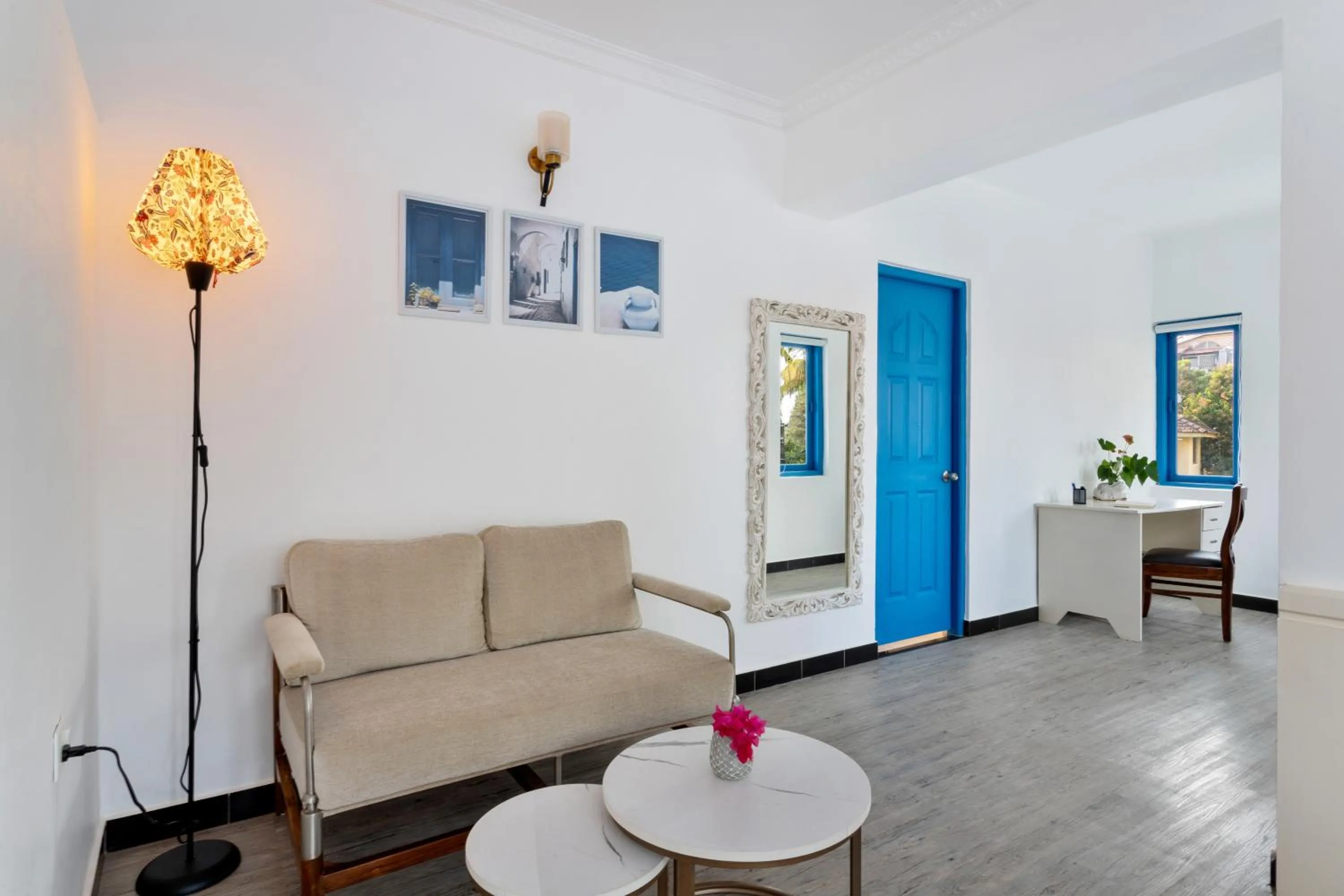 Seating area in Azalea by Stone Wood Premier