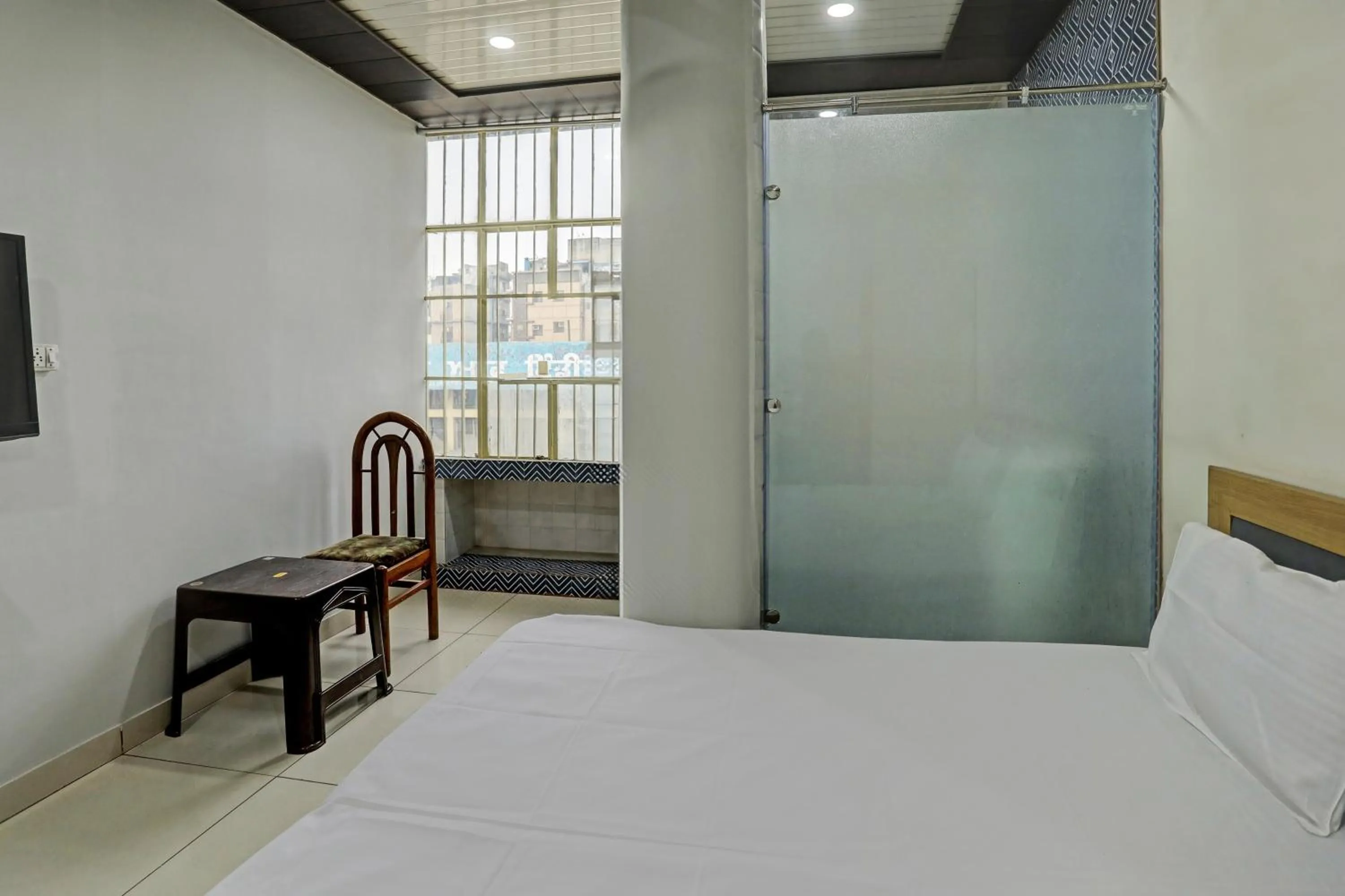 Bedroom, Bed in Hotel O Krishna Guest House & PG