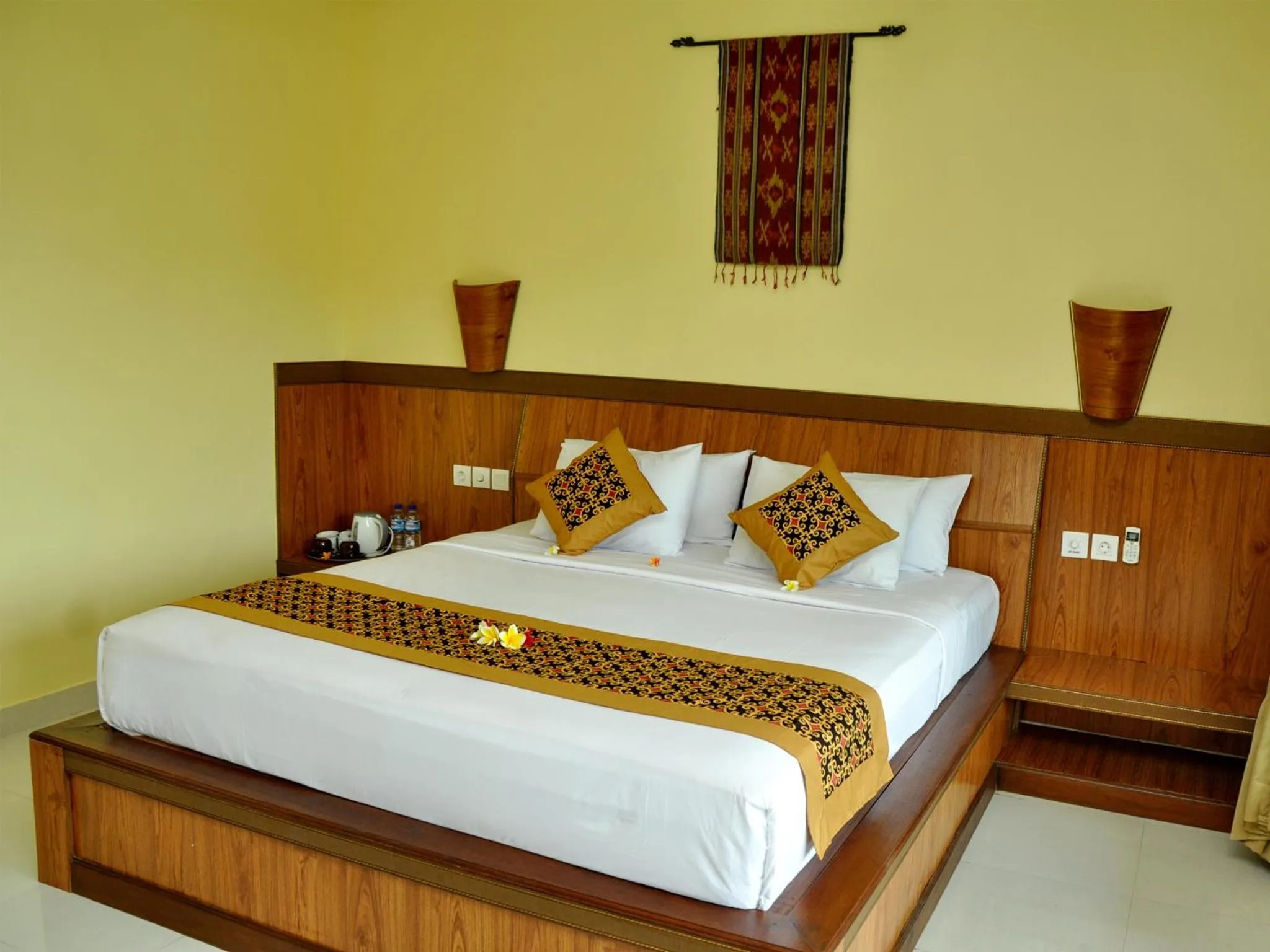 Bed in Bucu Guest House