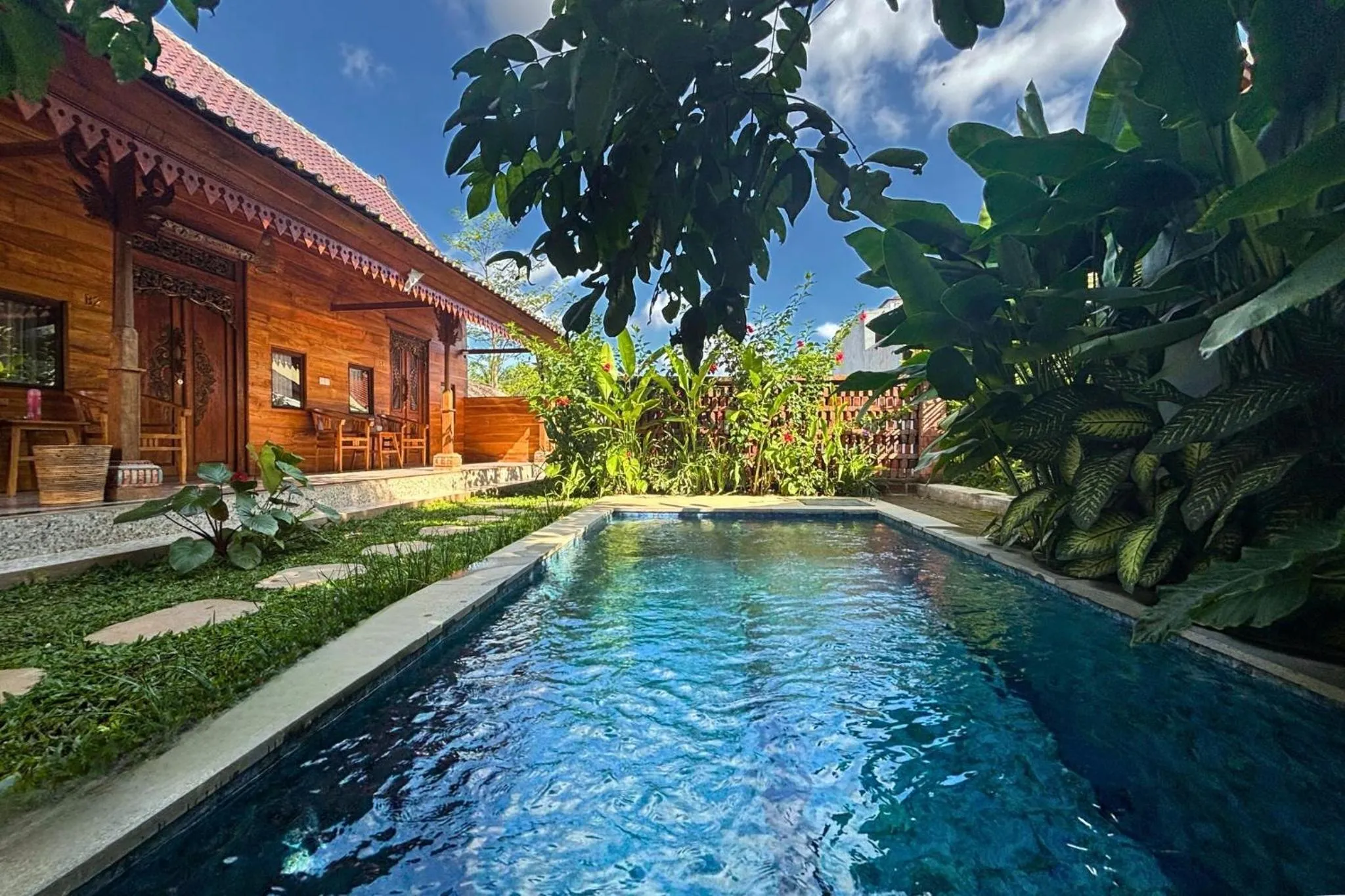 Pool view in Buruan Sari Villas by AGATA