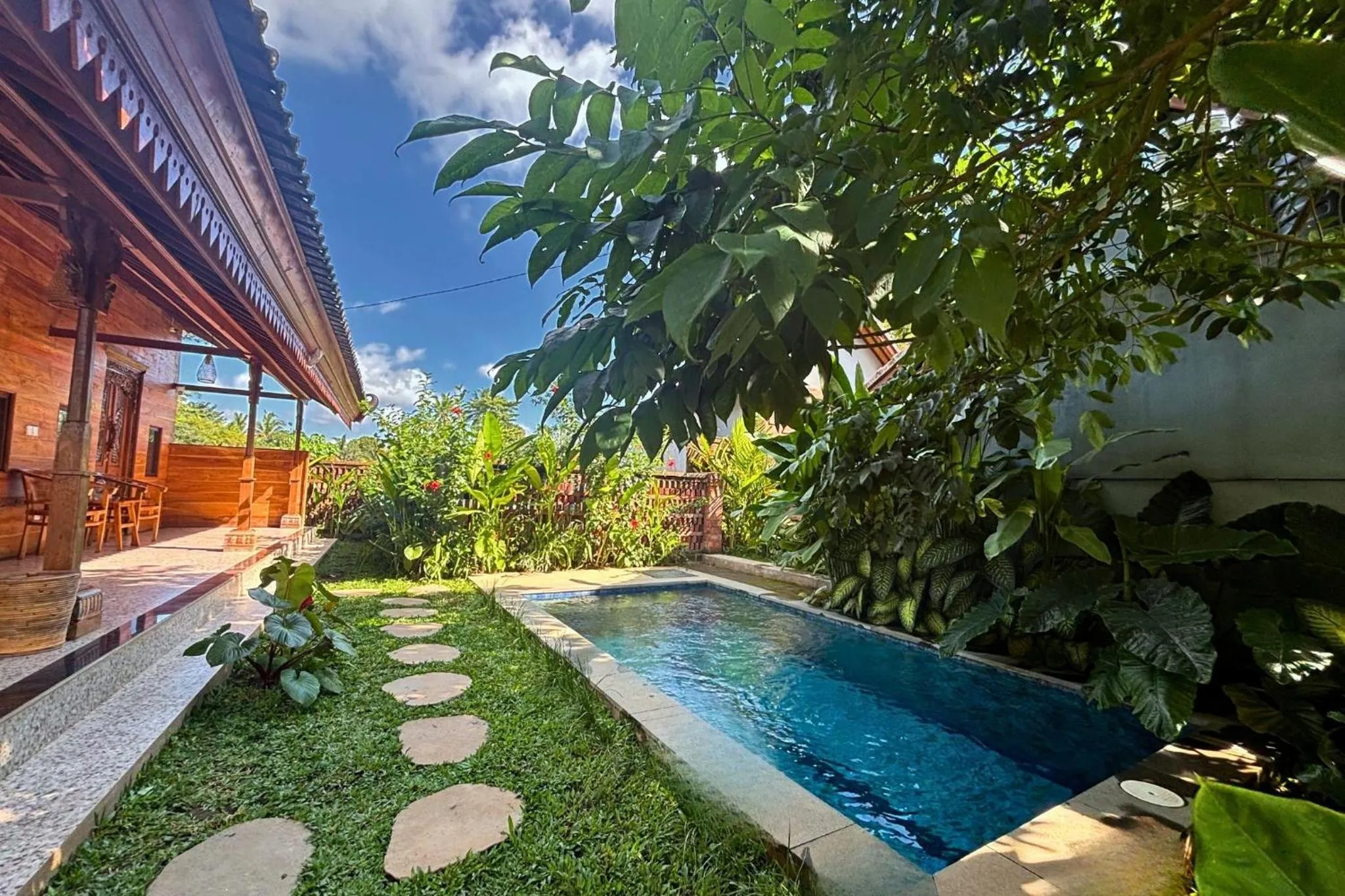 Pool view in Buruan Sari Villas by AGATA