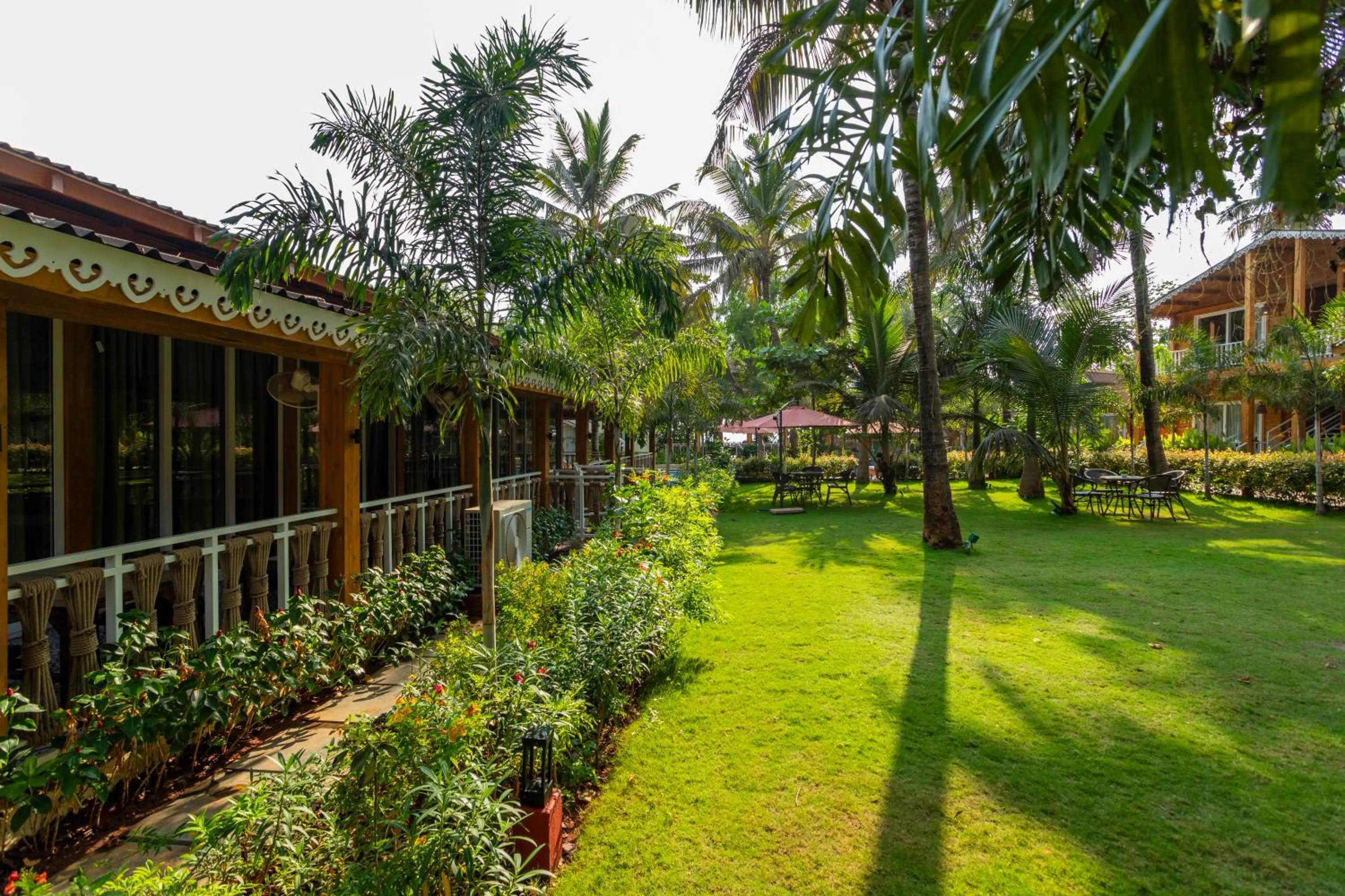 Garden view in Aralea Beach Resort By Stone Wood Premier