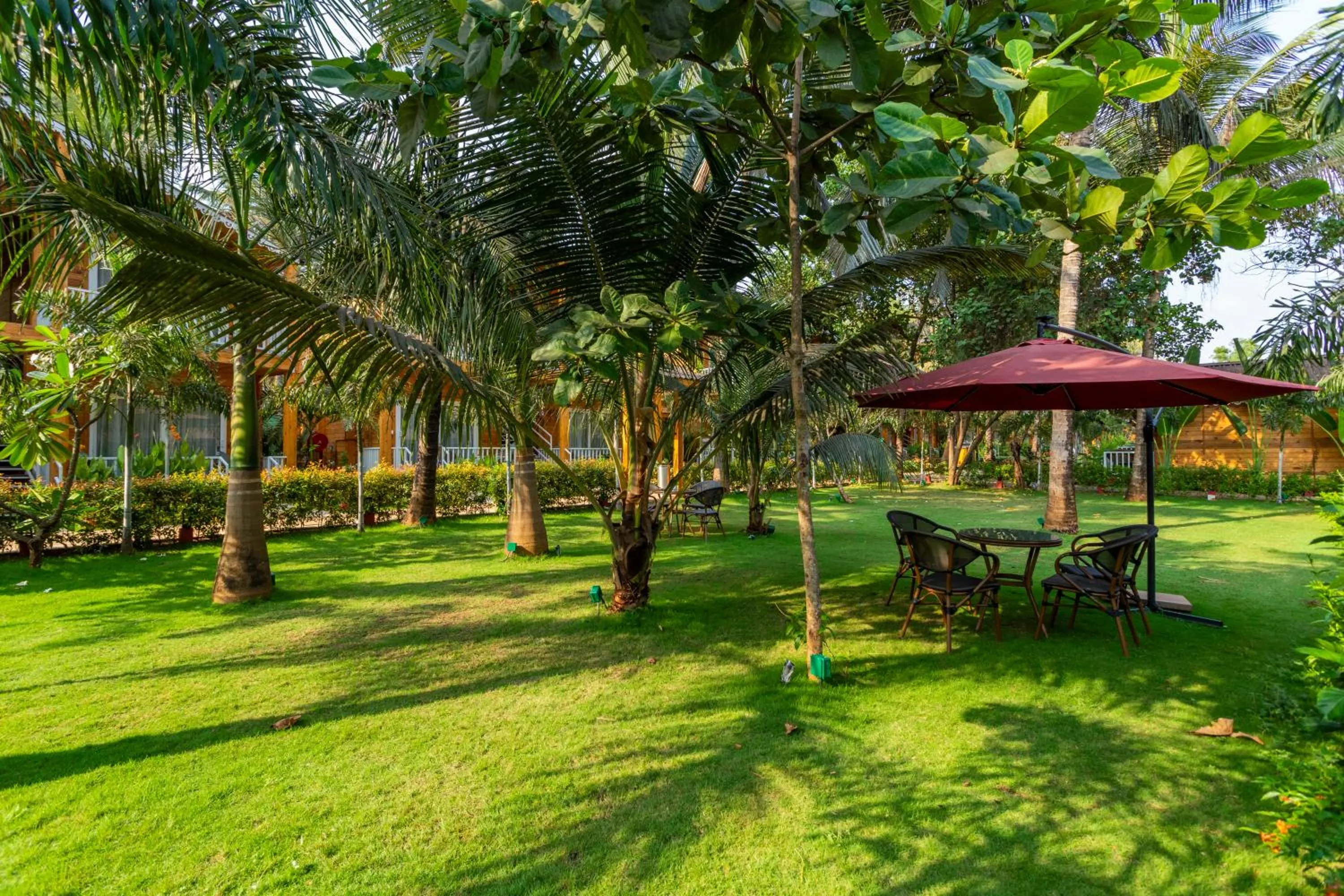 Garden view in Aralea Beach Resort By Stone Wood Premier