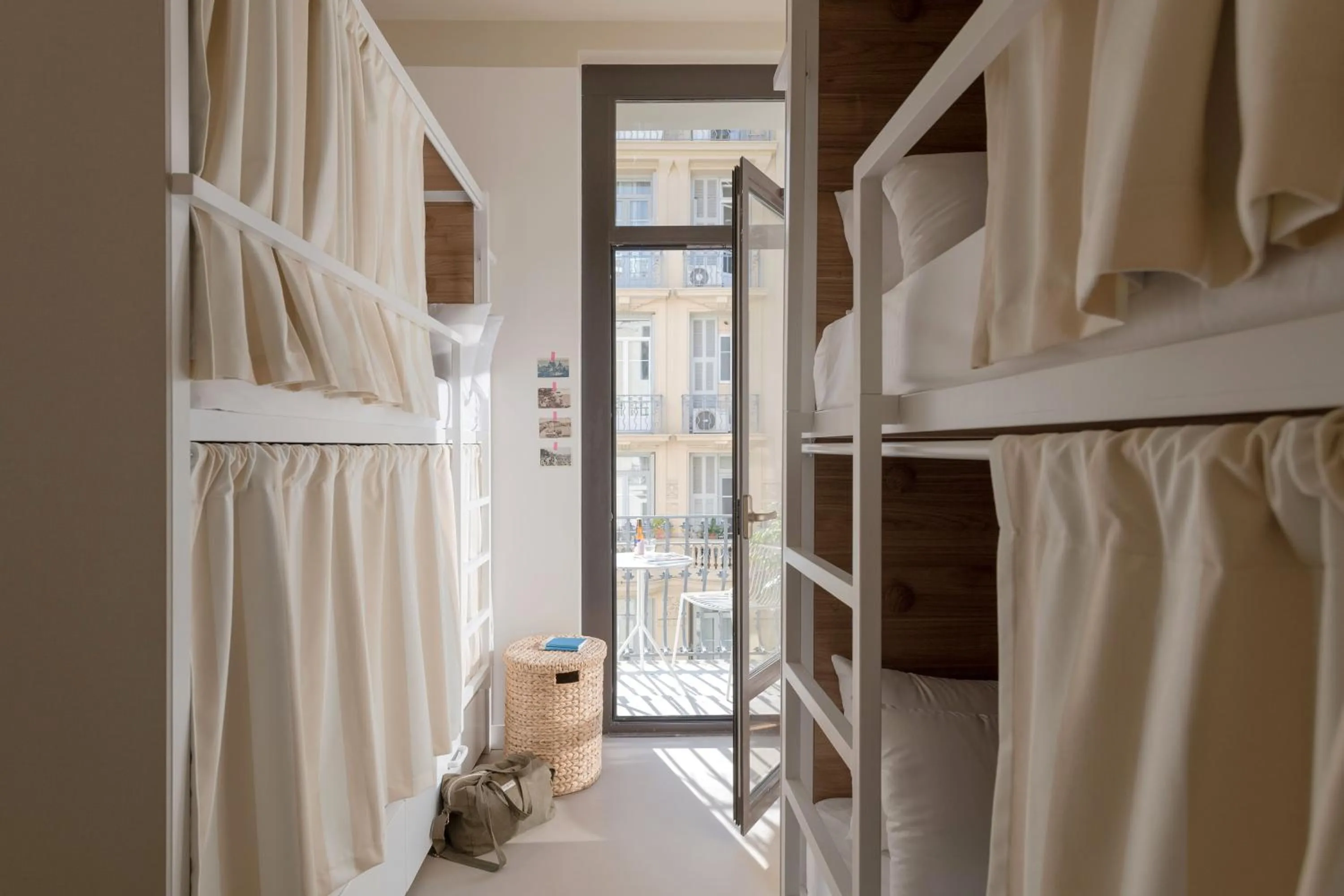 bunk bed, Bed in SLO Hostel Nice