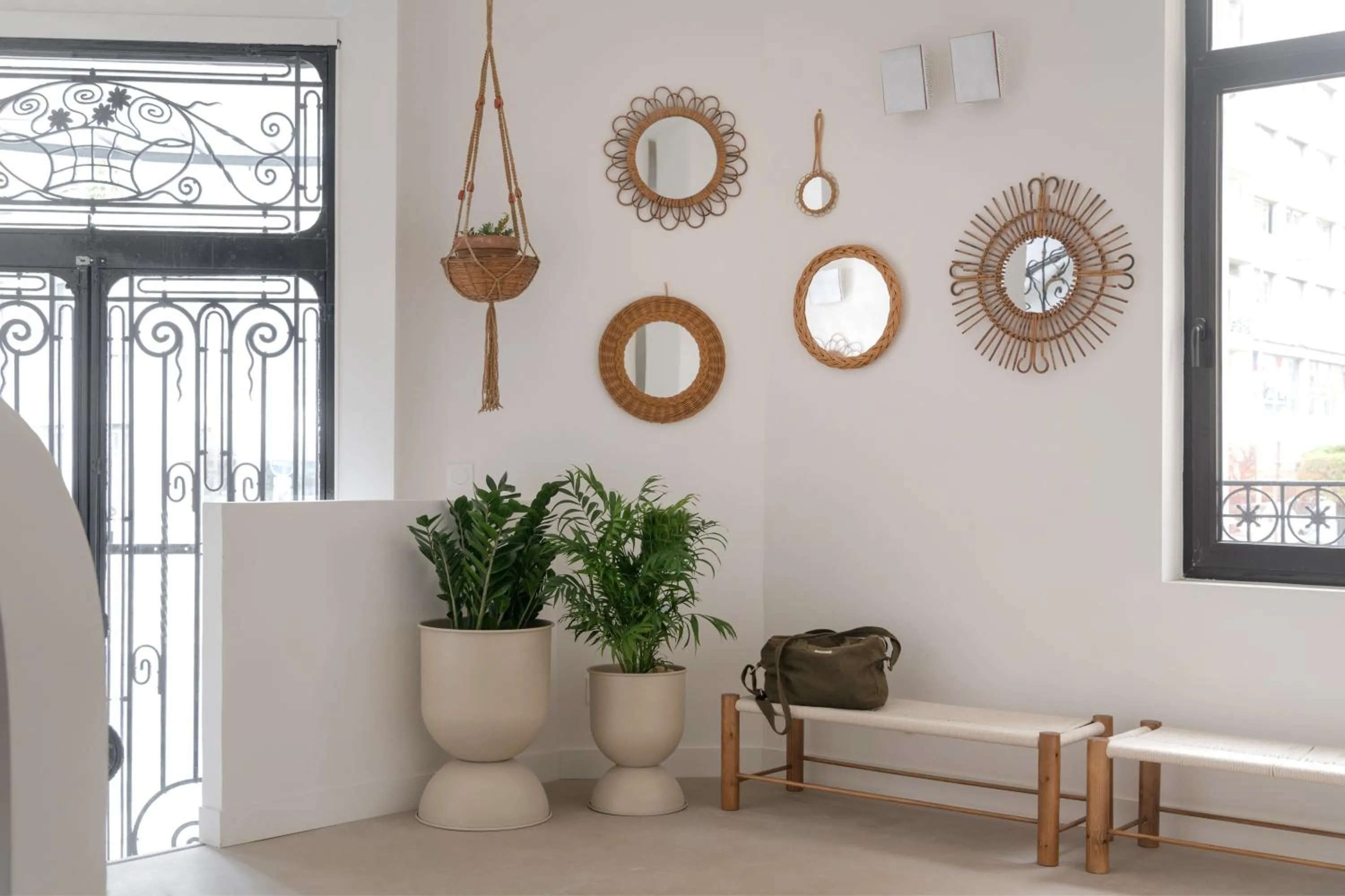 Lobby or reception in SLO Hostel Nice