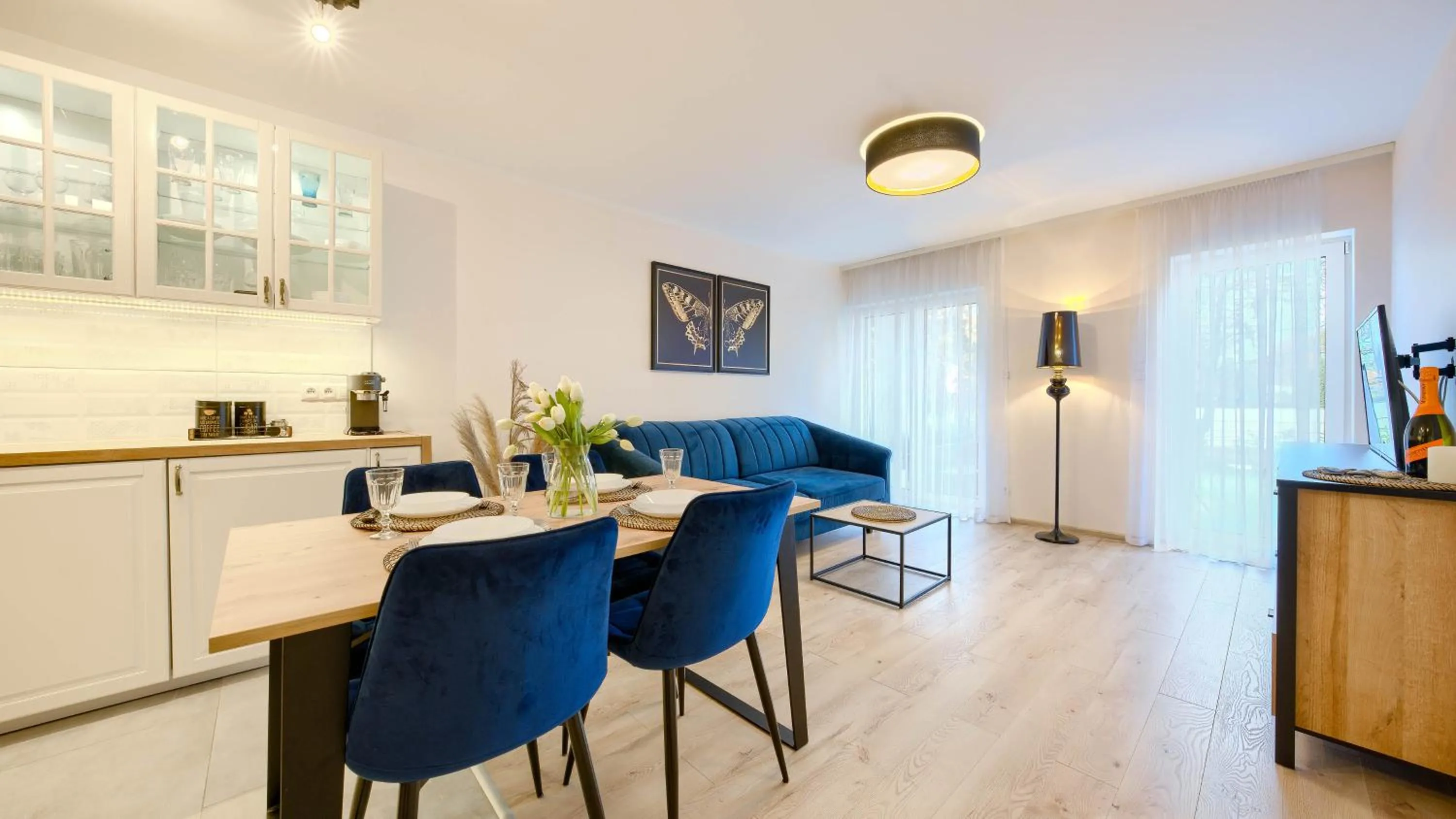 Kitchen or kitchenette in Baltic Residence, Sun & Snow