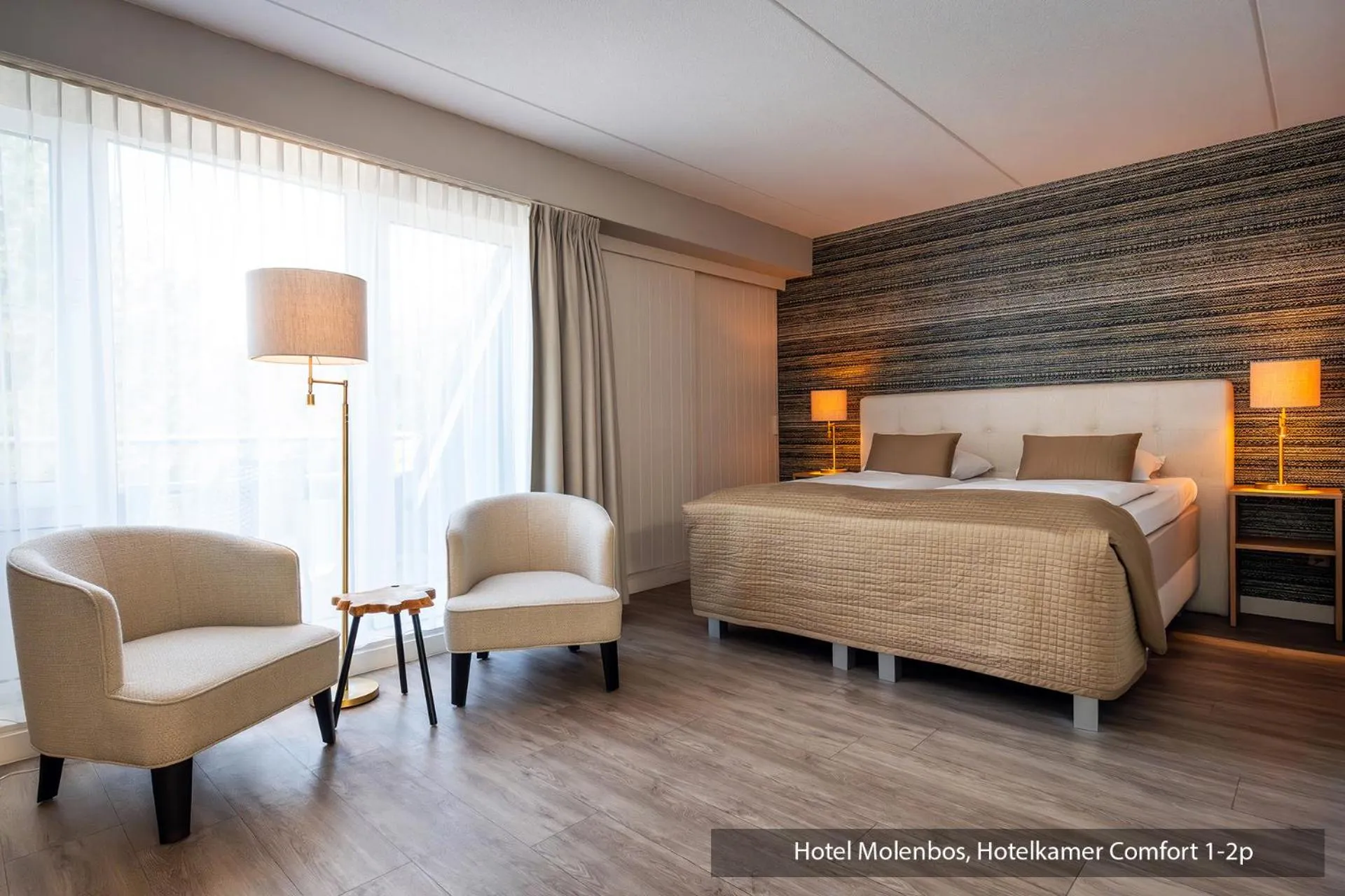 Photo of the whole room, Bed in Hotel Molenbos Texel