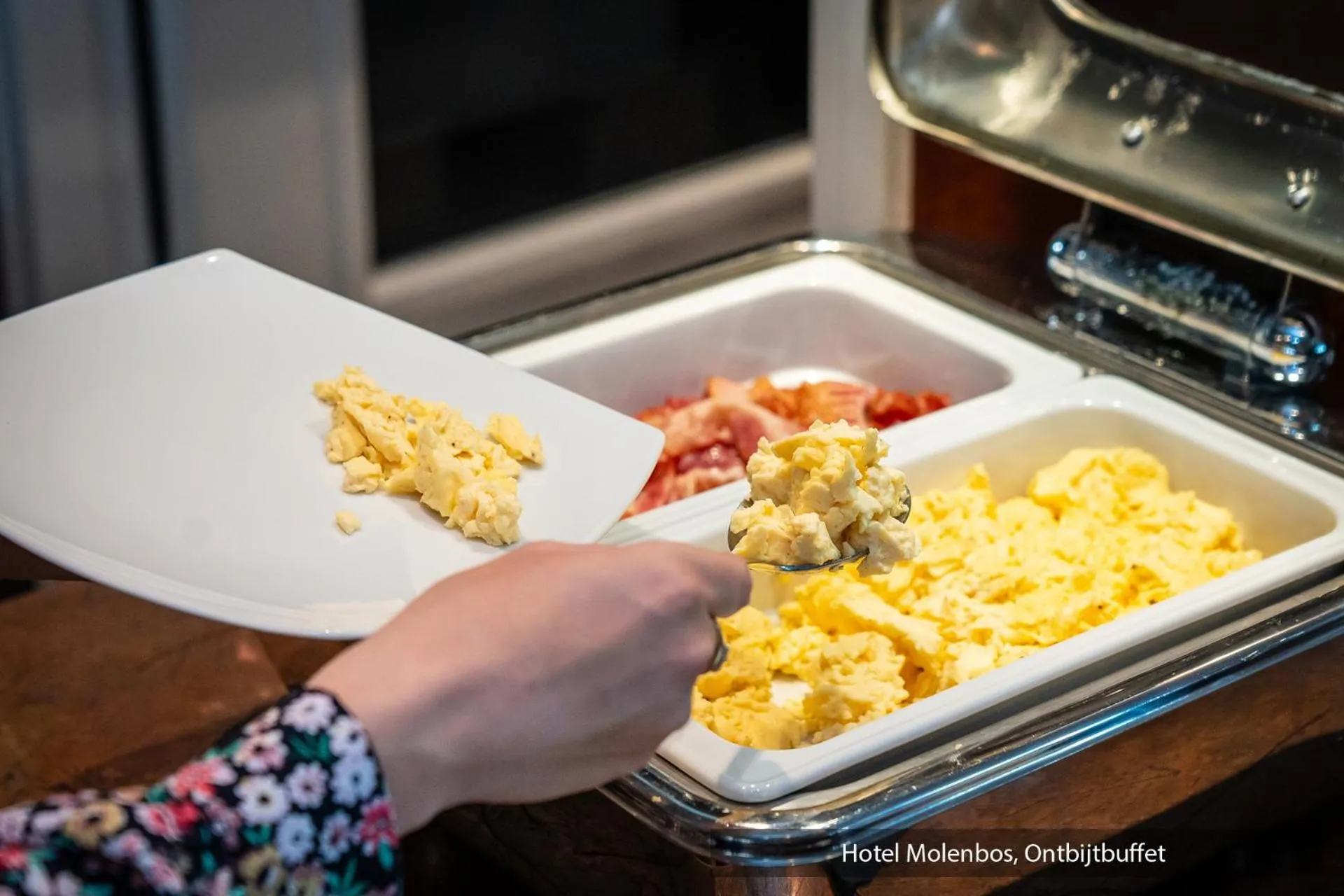 Buffet breakfast in Hotel Molenbos Texel
