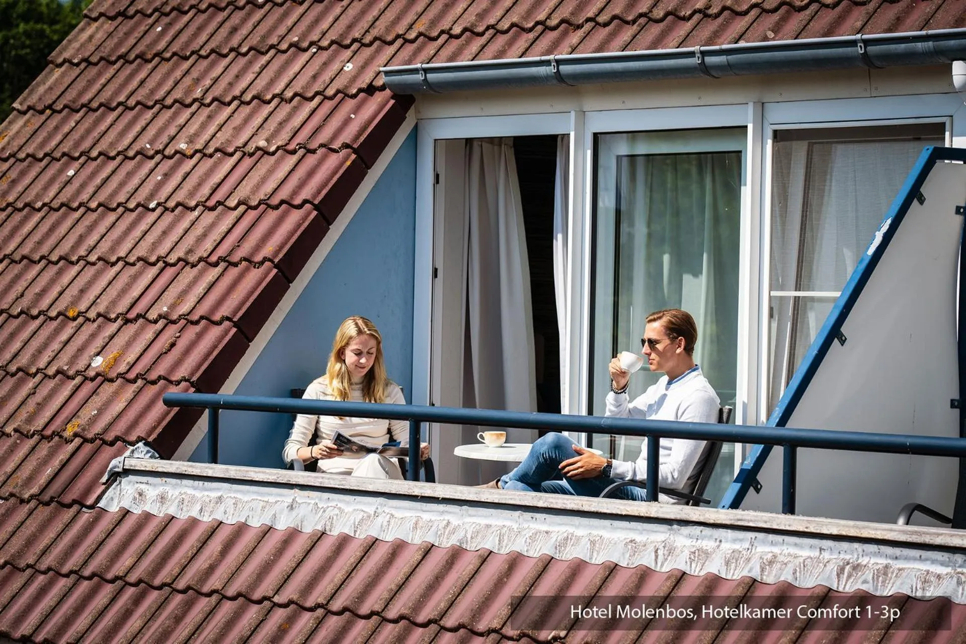 Balcony/Terrace in Hotel Molenbos Texel