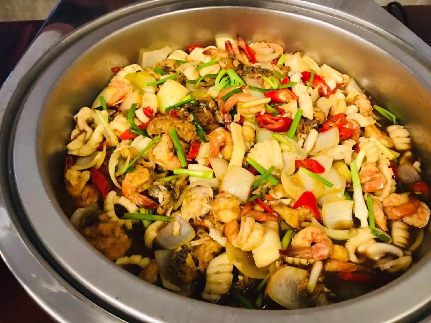 Asian breakfast in Bundhaya Villas