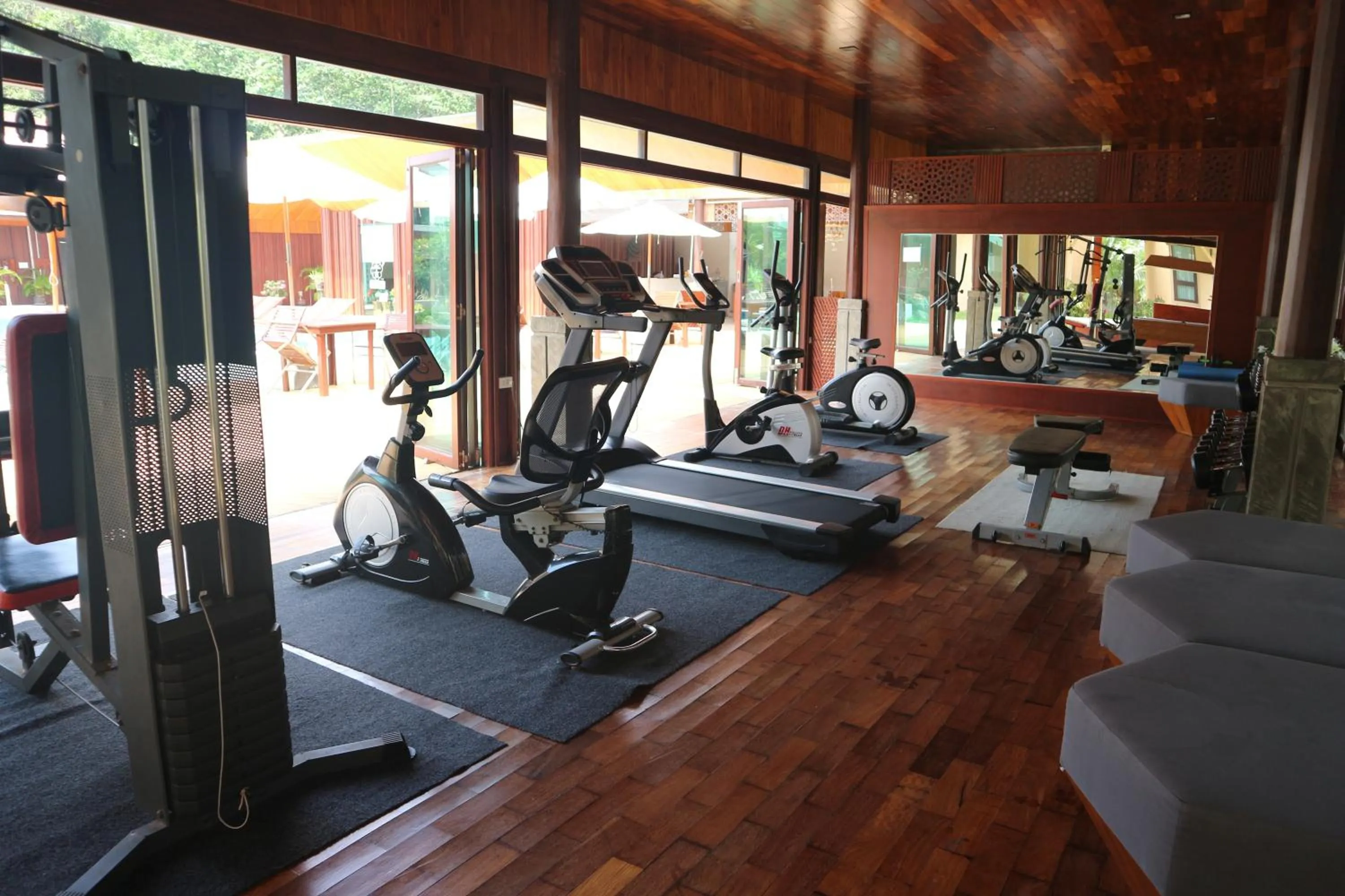 Fitness centre/facilities in Bundhaya Villas