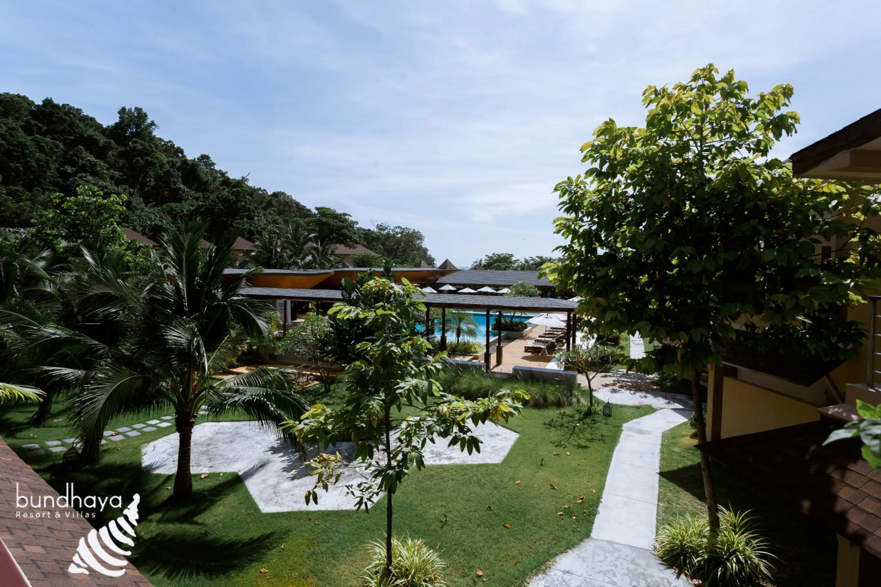 Pool view in Bundhaya Villas