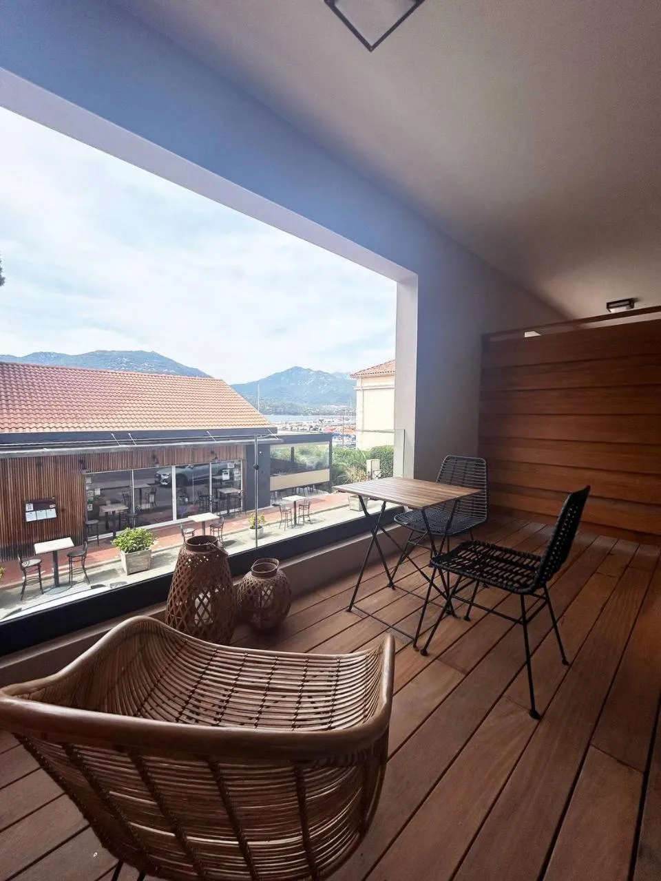 Balcony/Terrace in Hôtel A Stretta