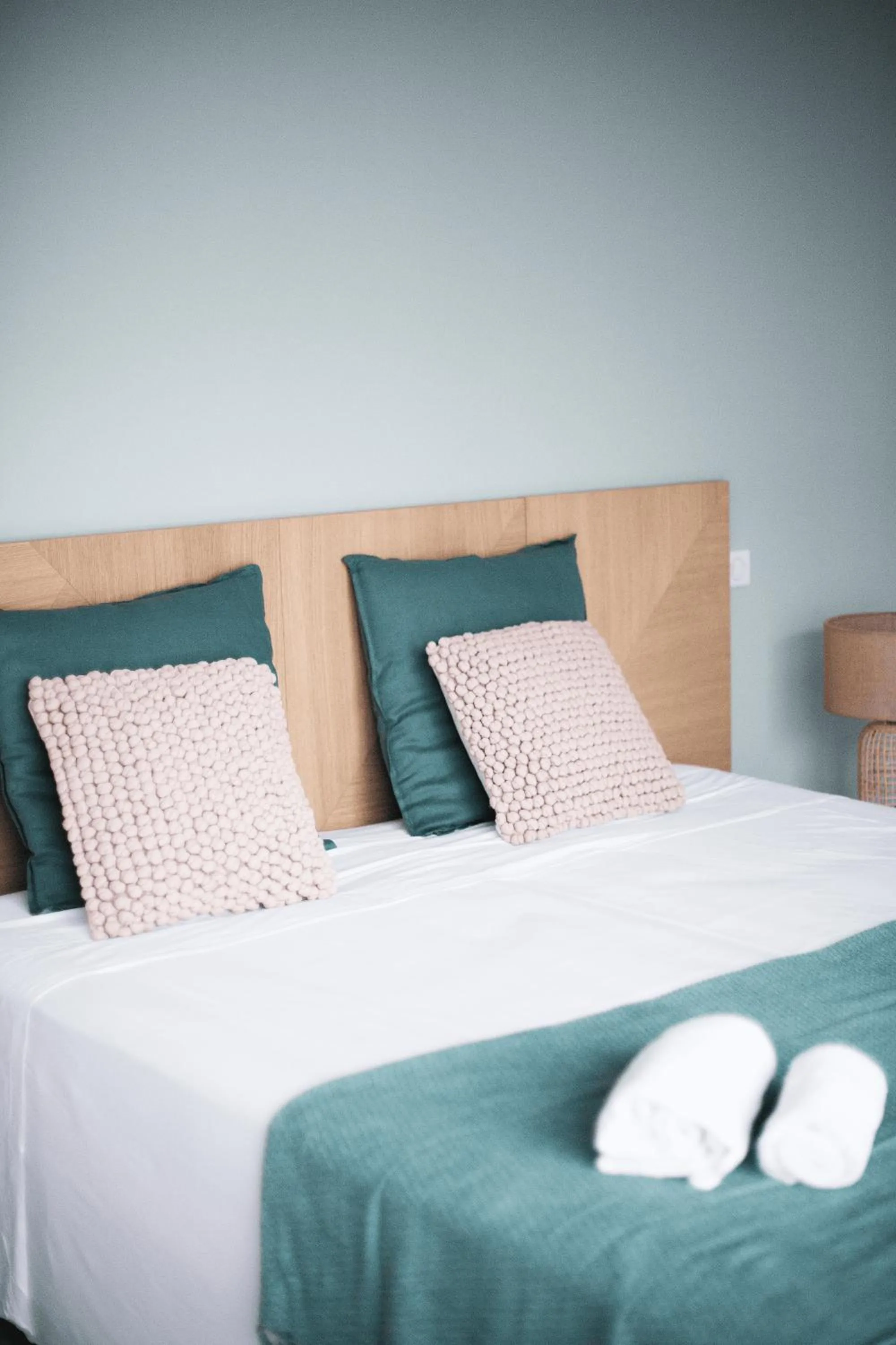 Bed in Hôtel A Stretta