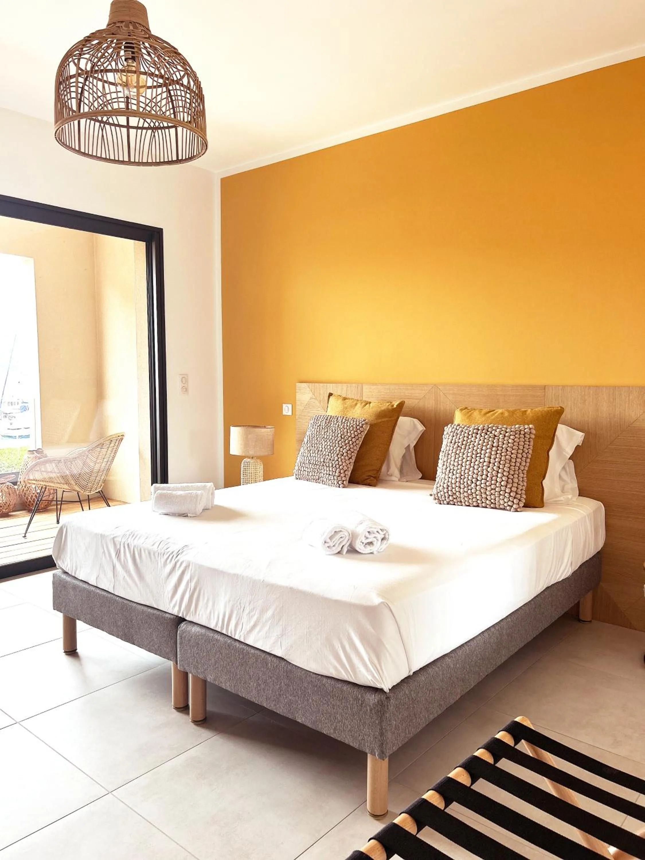 Photo of the whole room, Bed in Hôtel A Stretta