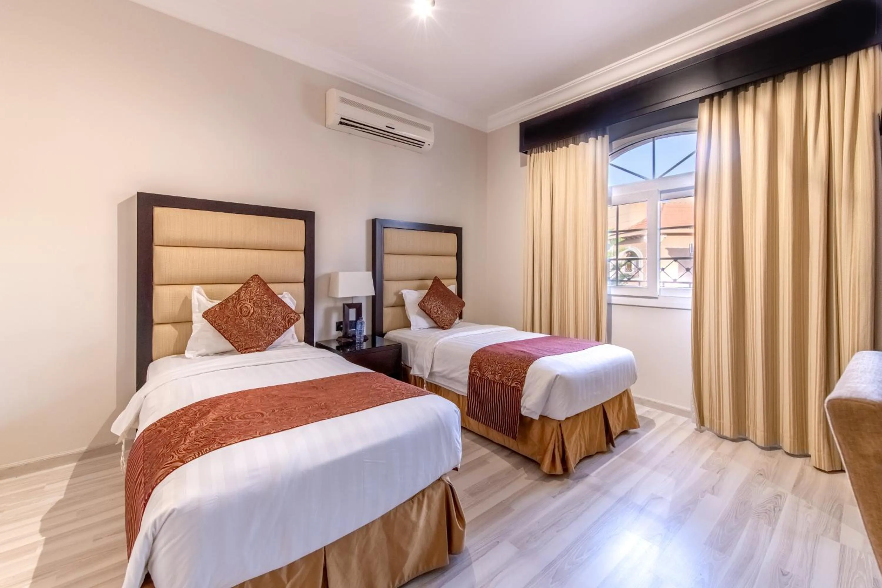 Bed in Meral Oasis Resort Taif