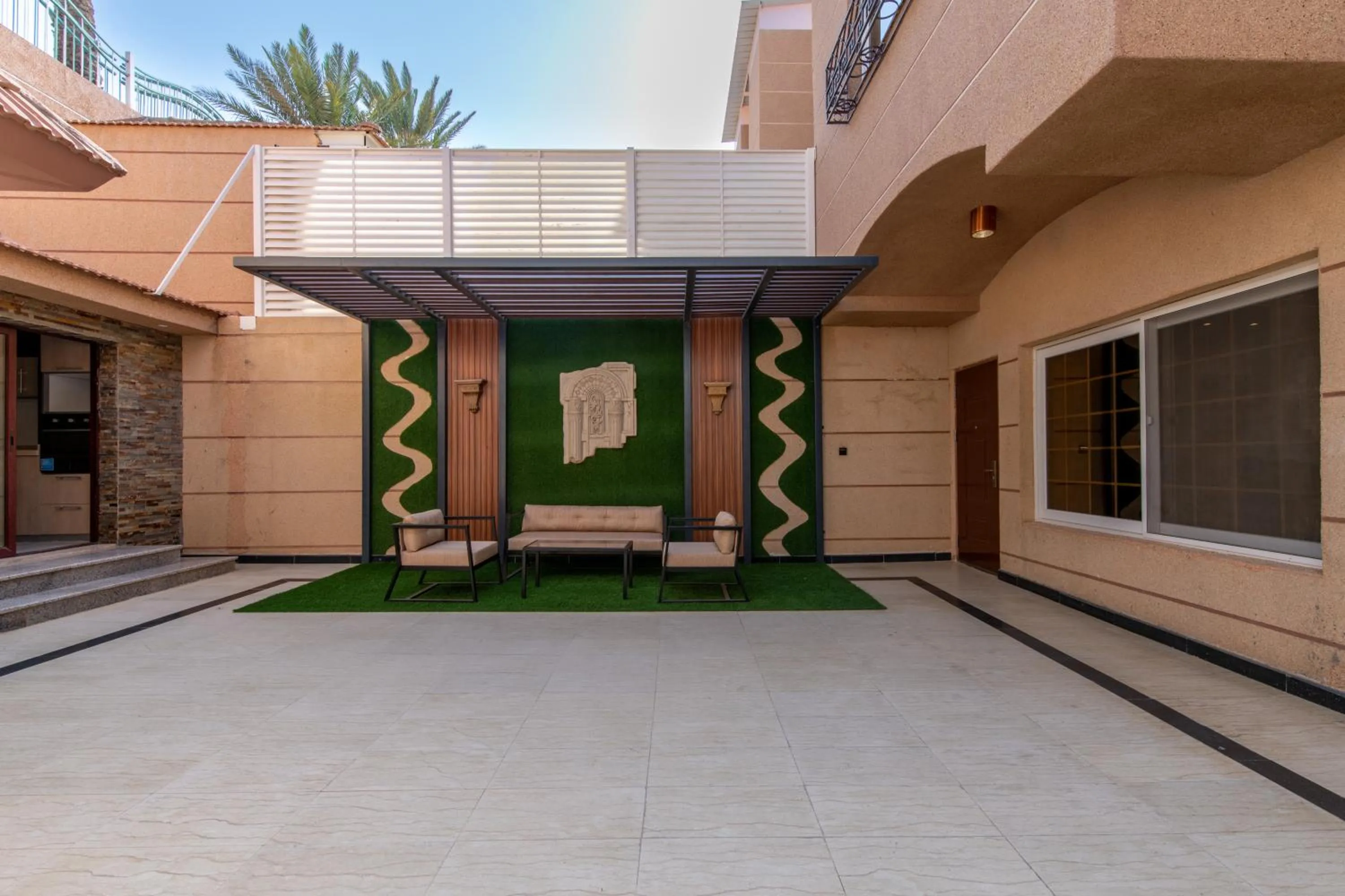 Patio in Meral Oasis Resort Taif