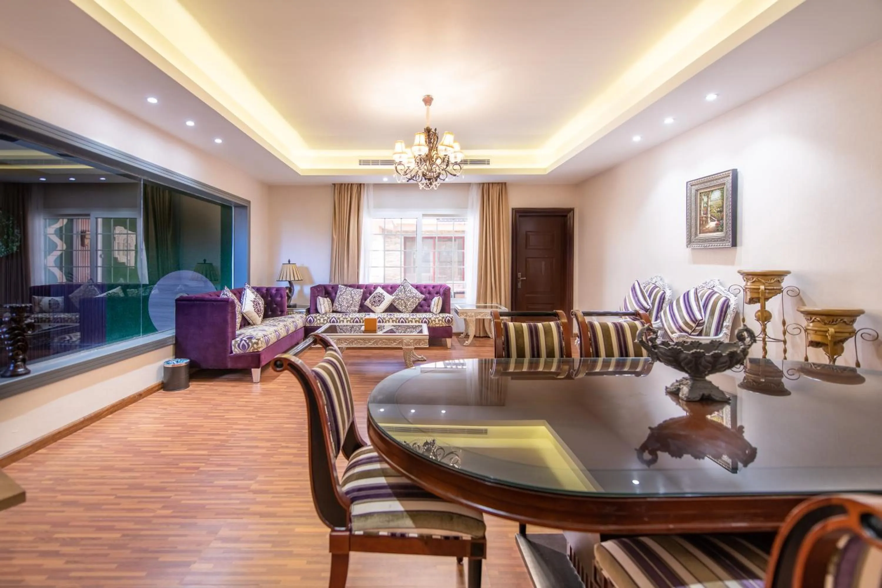 Living room in Meral Oasis Resort Taif