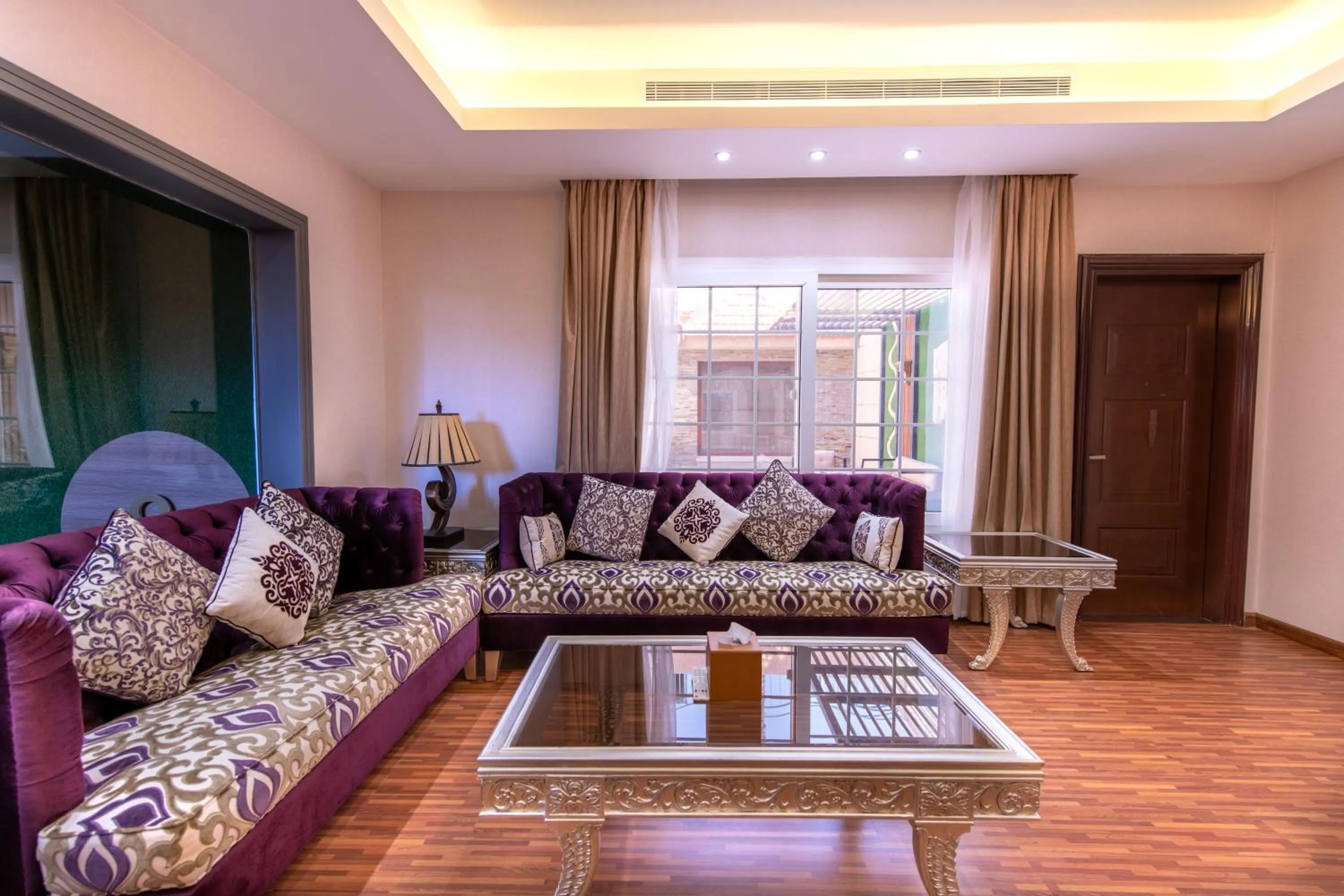Living room in Meral Oasis Resort Taif