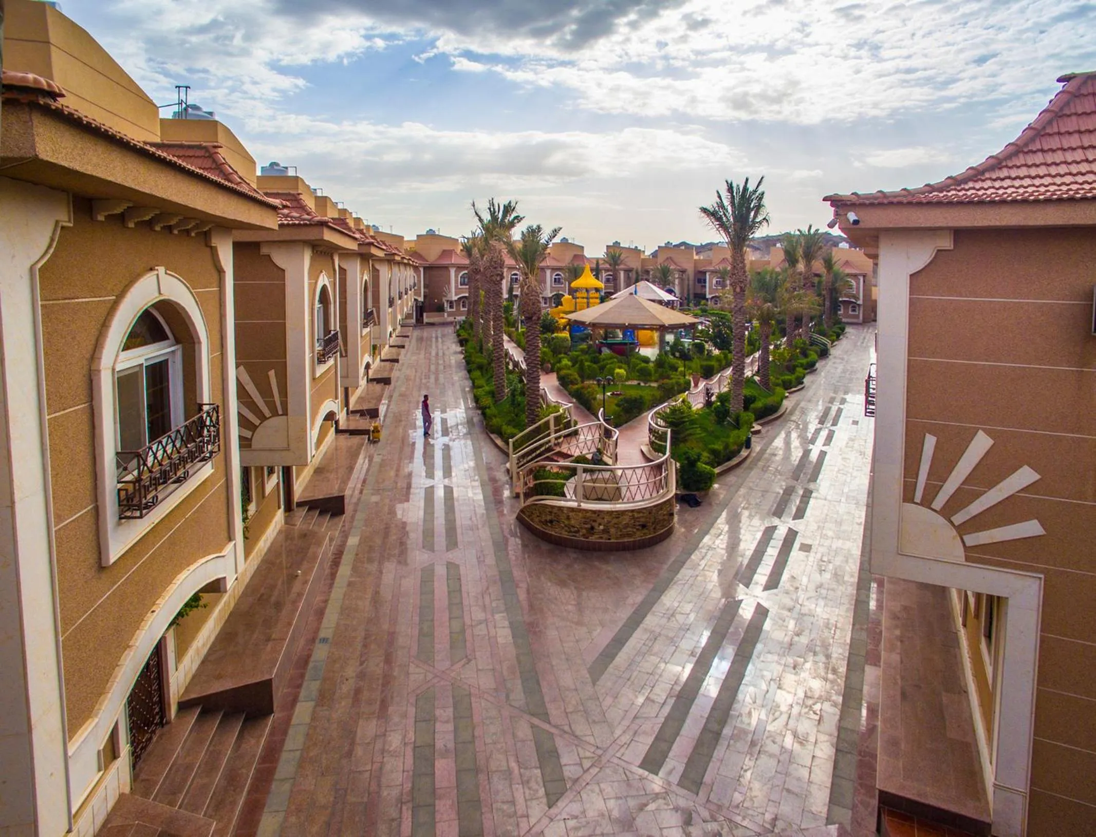 Garden in Meral Oasis Resort Taif