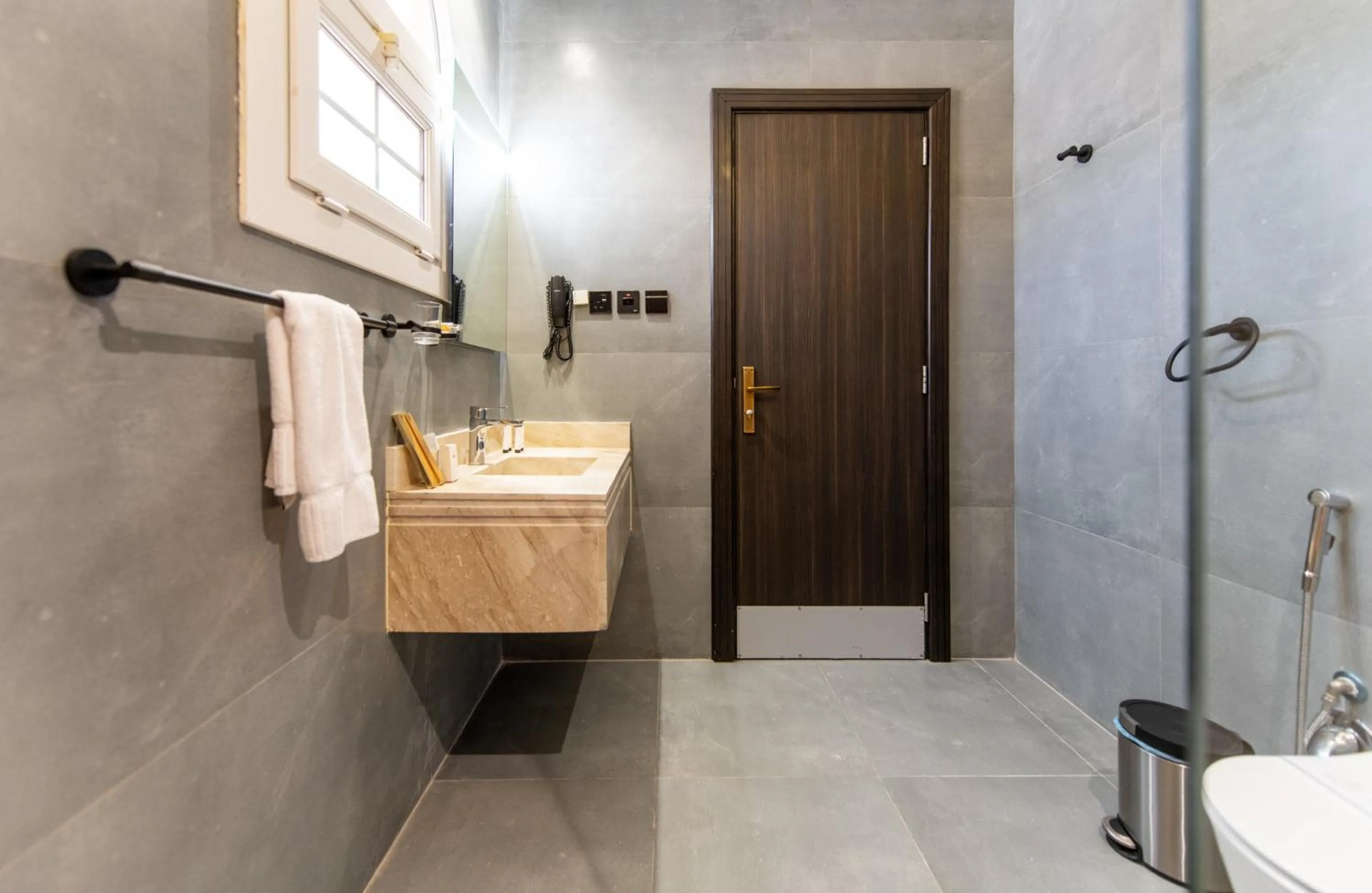 Shower in Meral Oasis Resort Taif