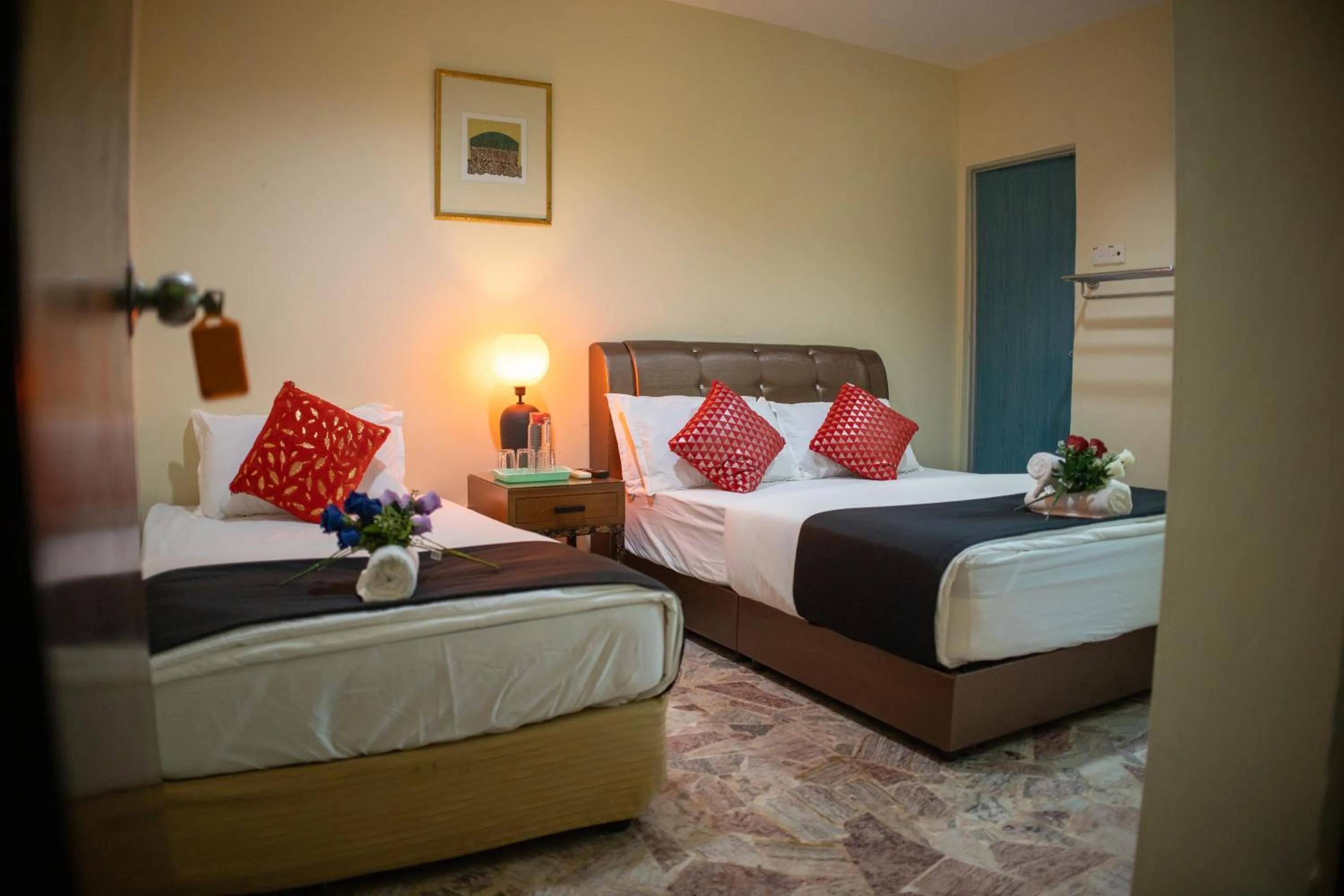 Bed in Sweet Inn Guest House
