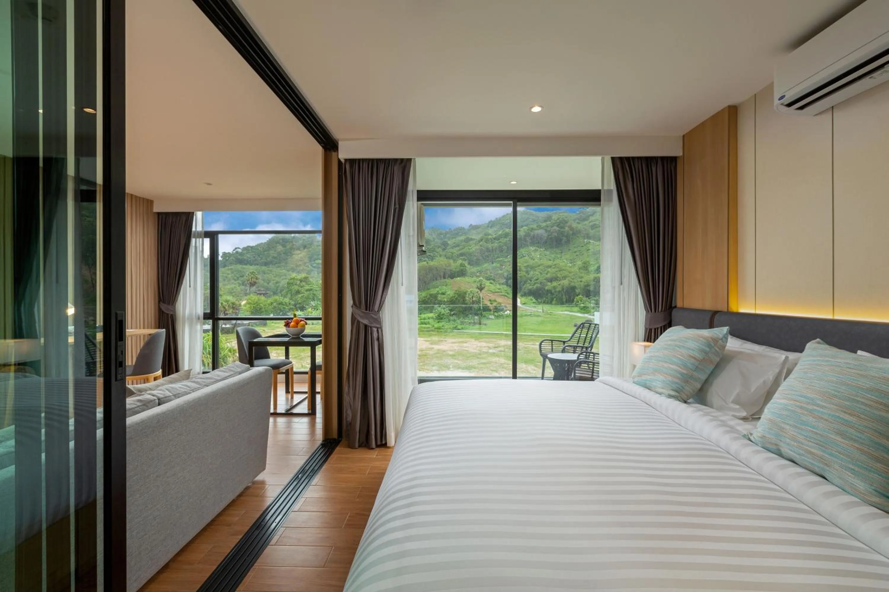 Bed in Wyndham Garden Naithon Phuket