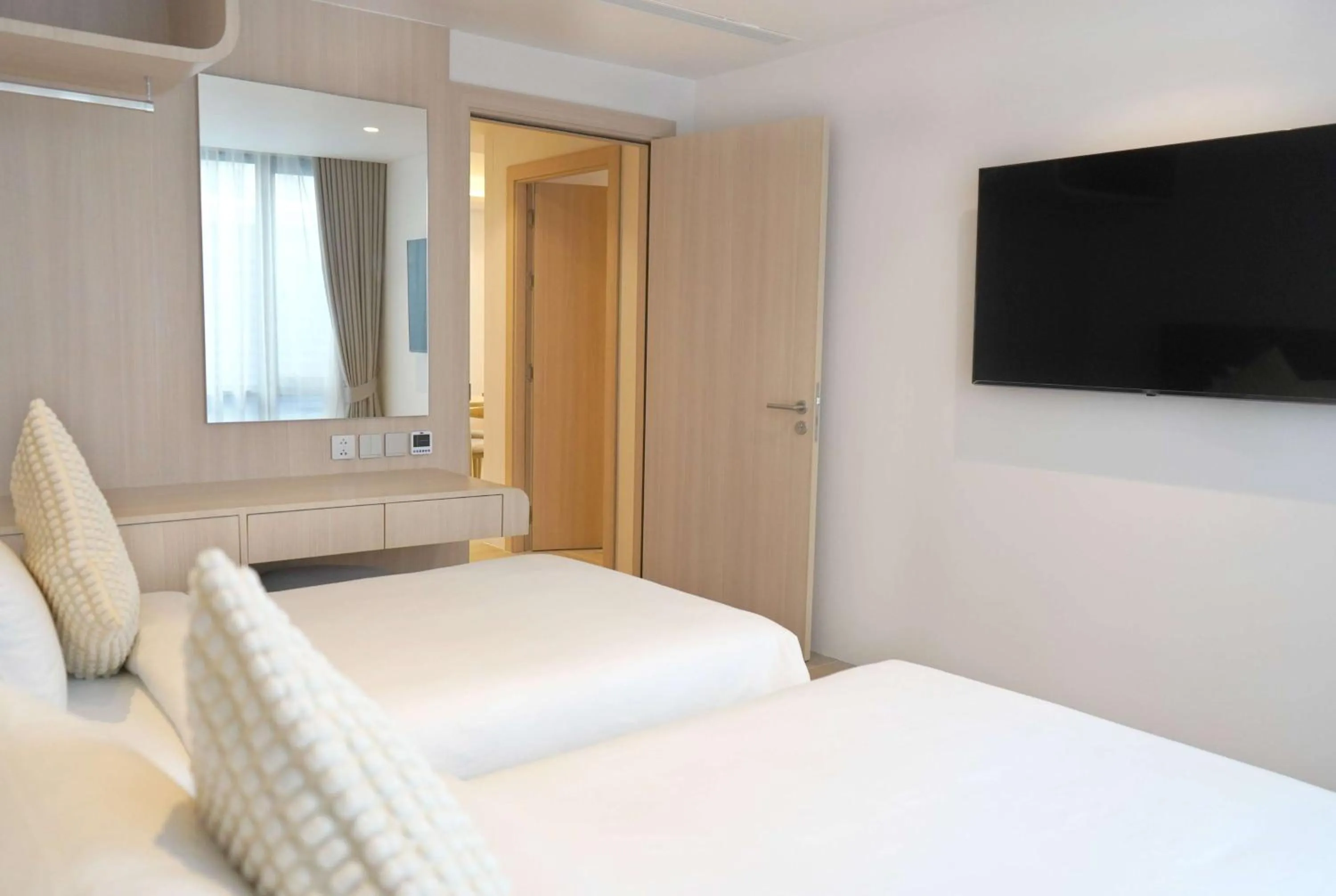 Bedroom, Bed in Wyndham Garden Naithon Phuket