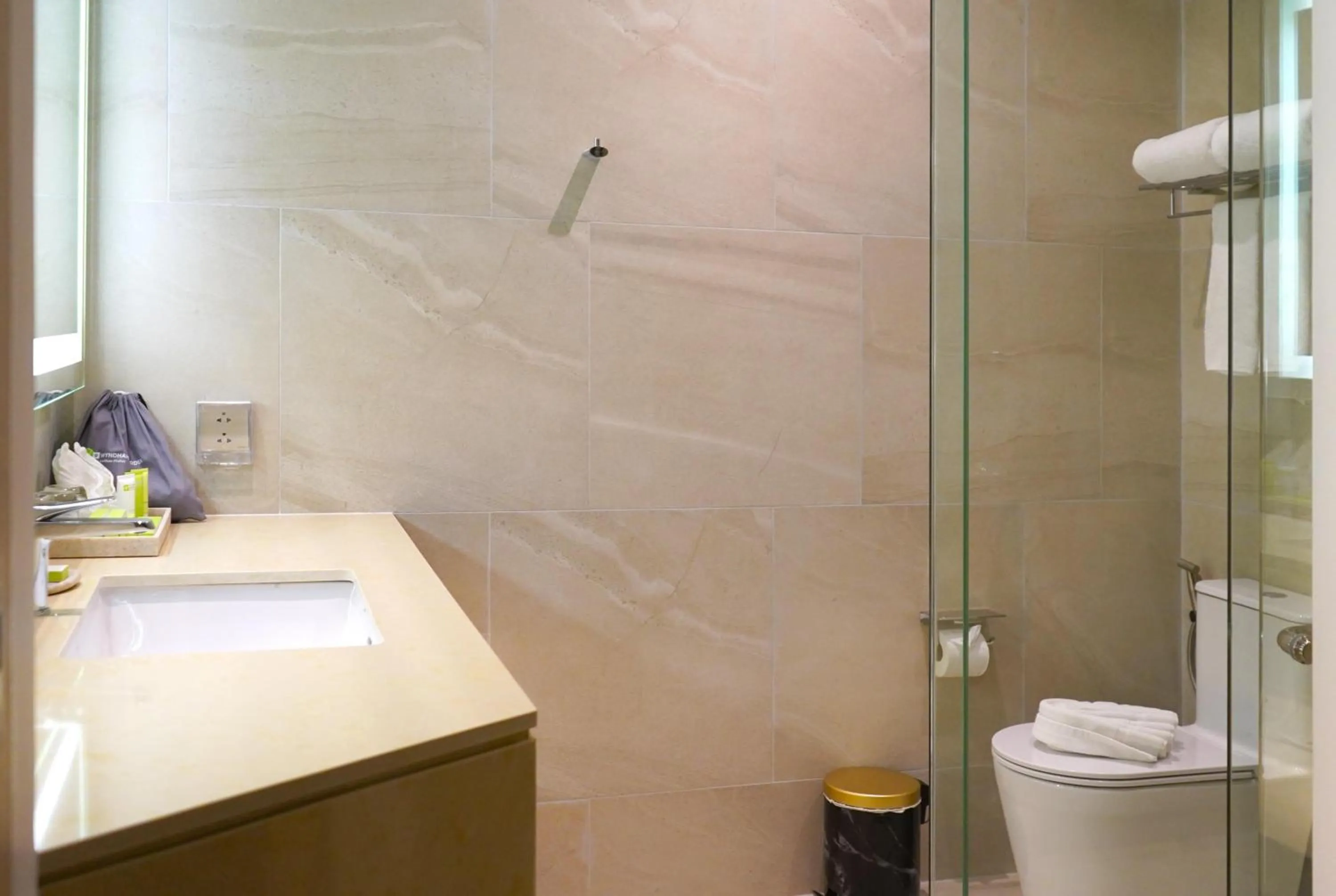 Bathroom in Wyndham Garden Naithon Phuket