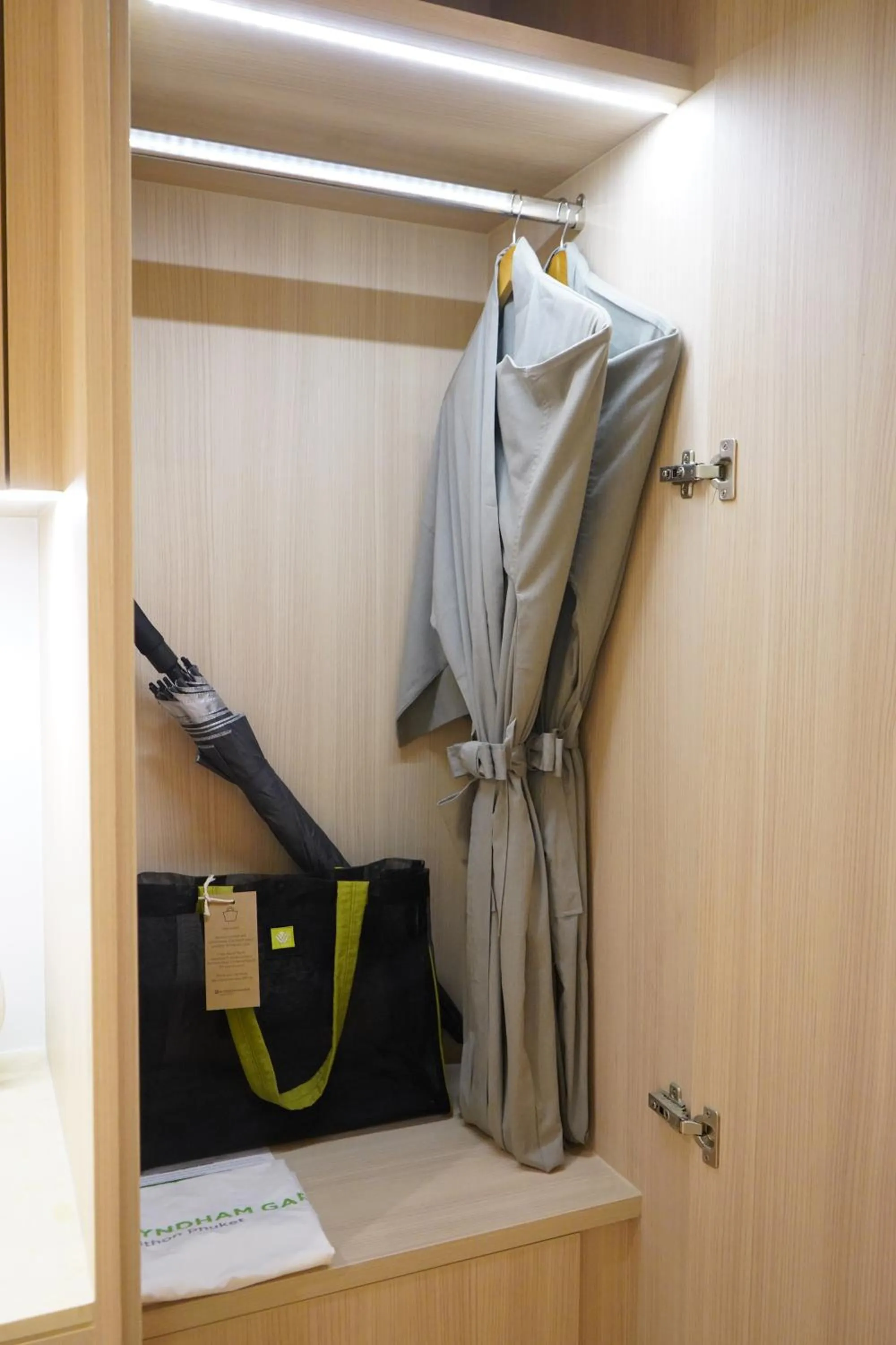 wardrobe in Wyndham Garden Naithon Phuket