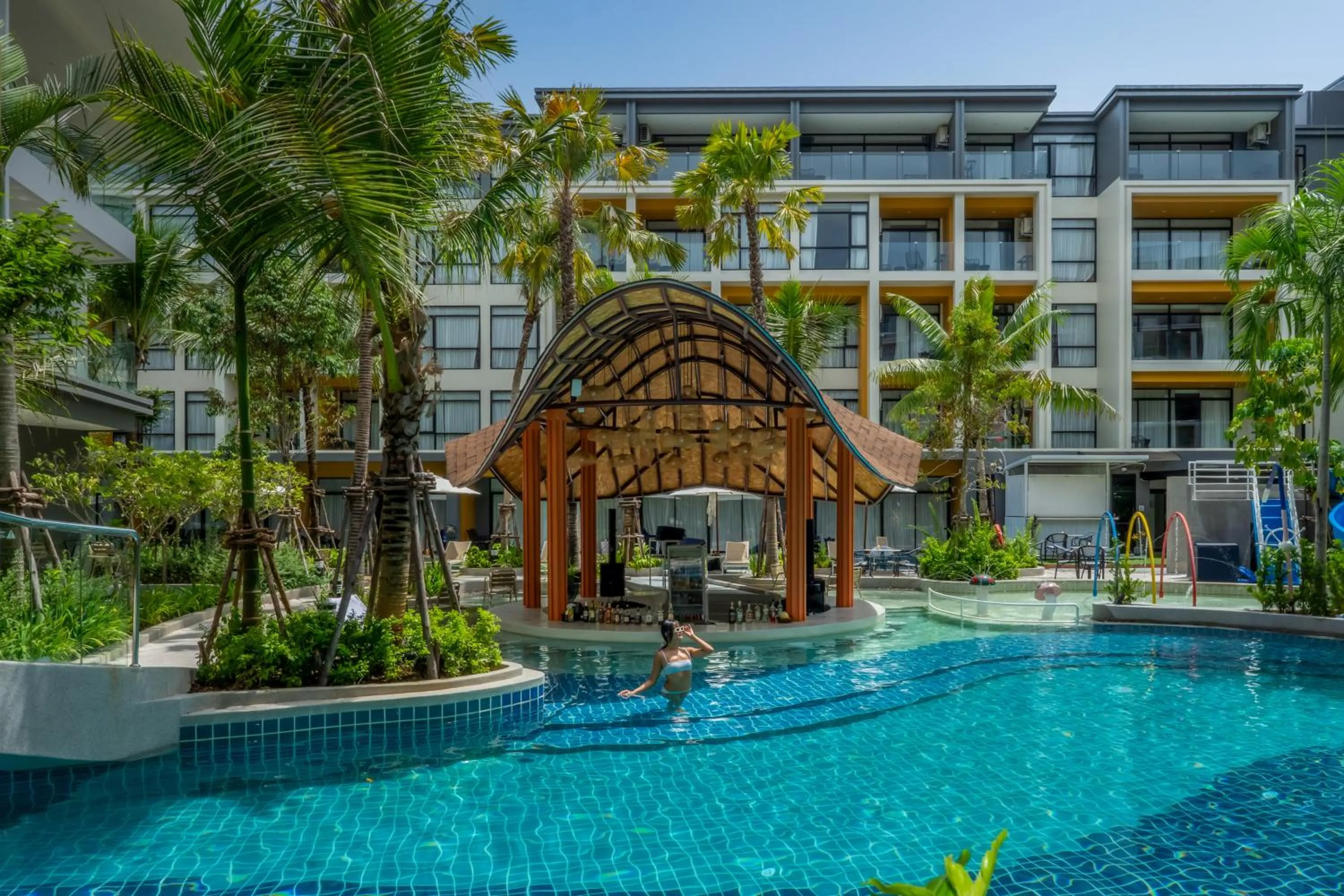 Property building in Wyndham Garden Naithon Phuket