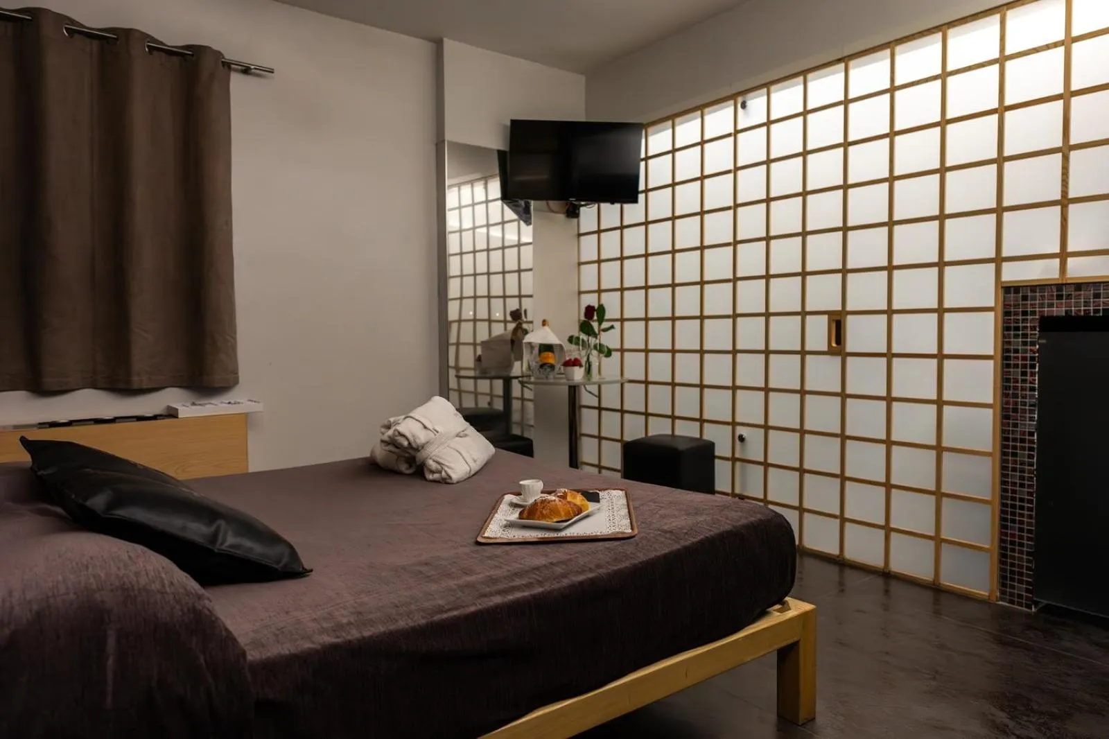 Bed in Hotel Tiro a Volo