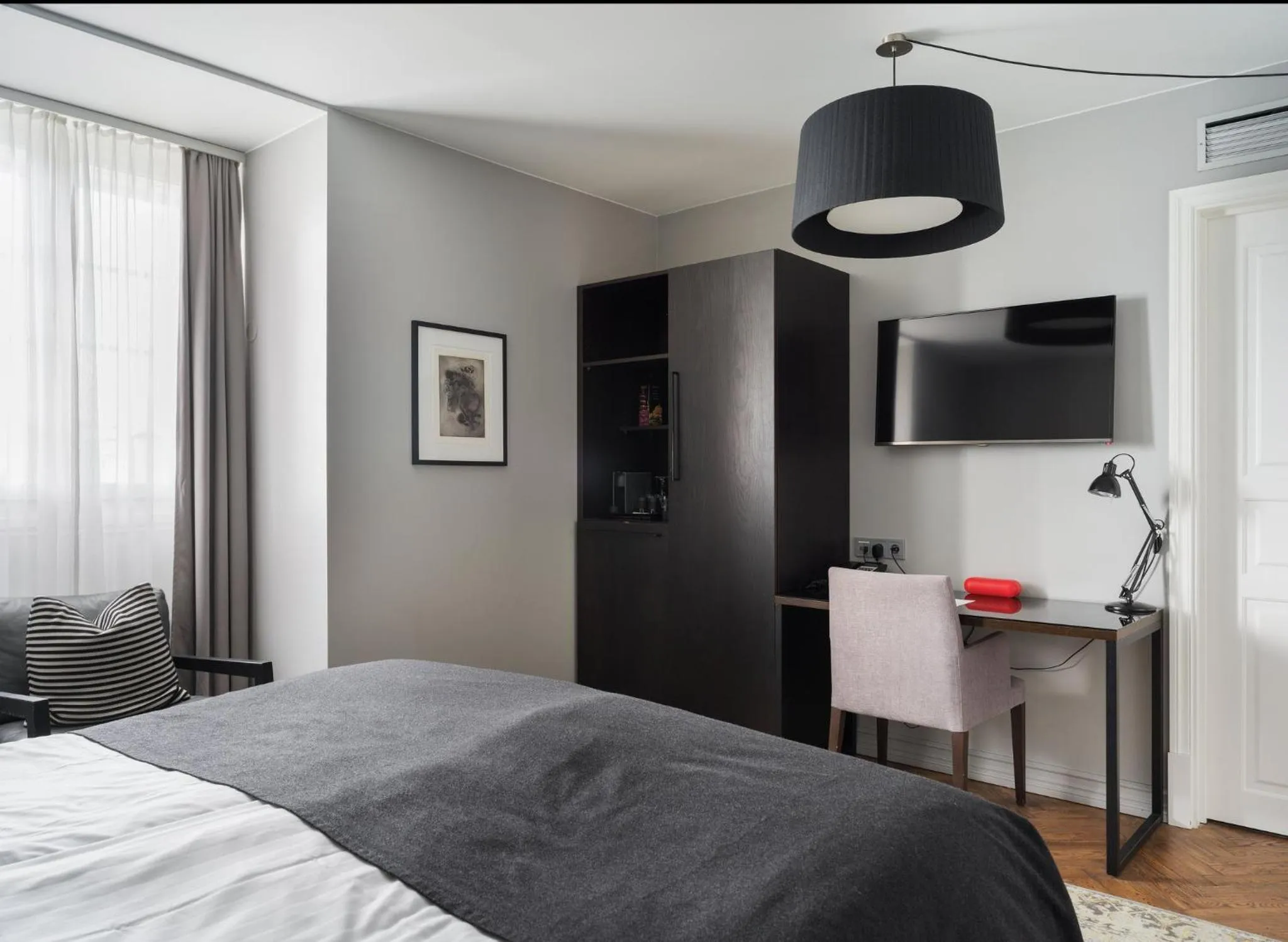 Bedroom, Bed in Apótek Hotel Reykjavík by Keahotels