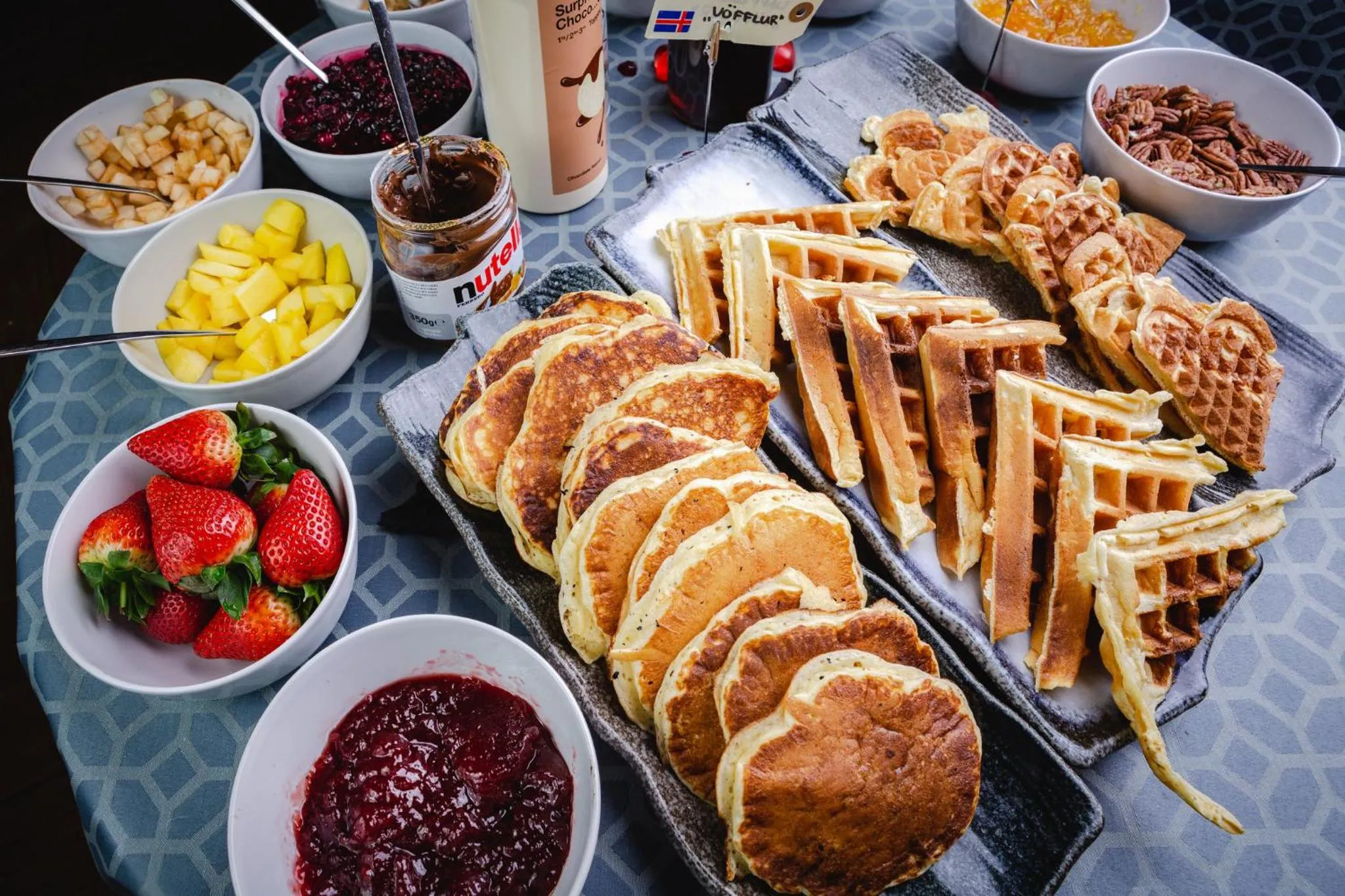 Buffet breakfast in Apótek Hotel Reykjavík by Keahotels