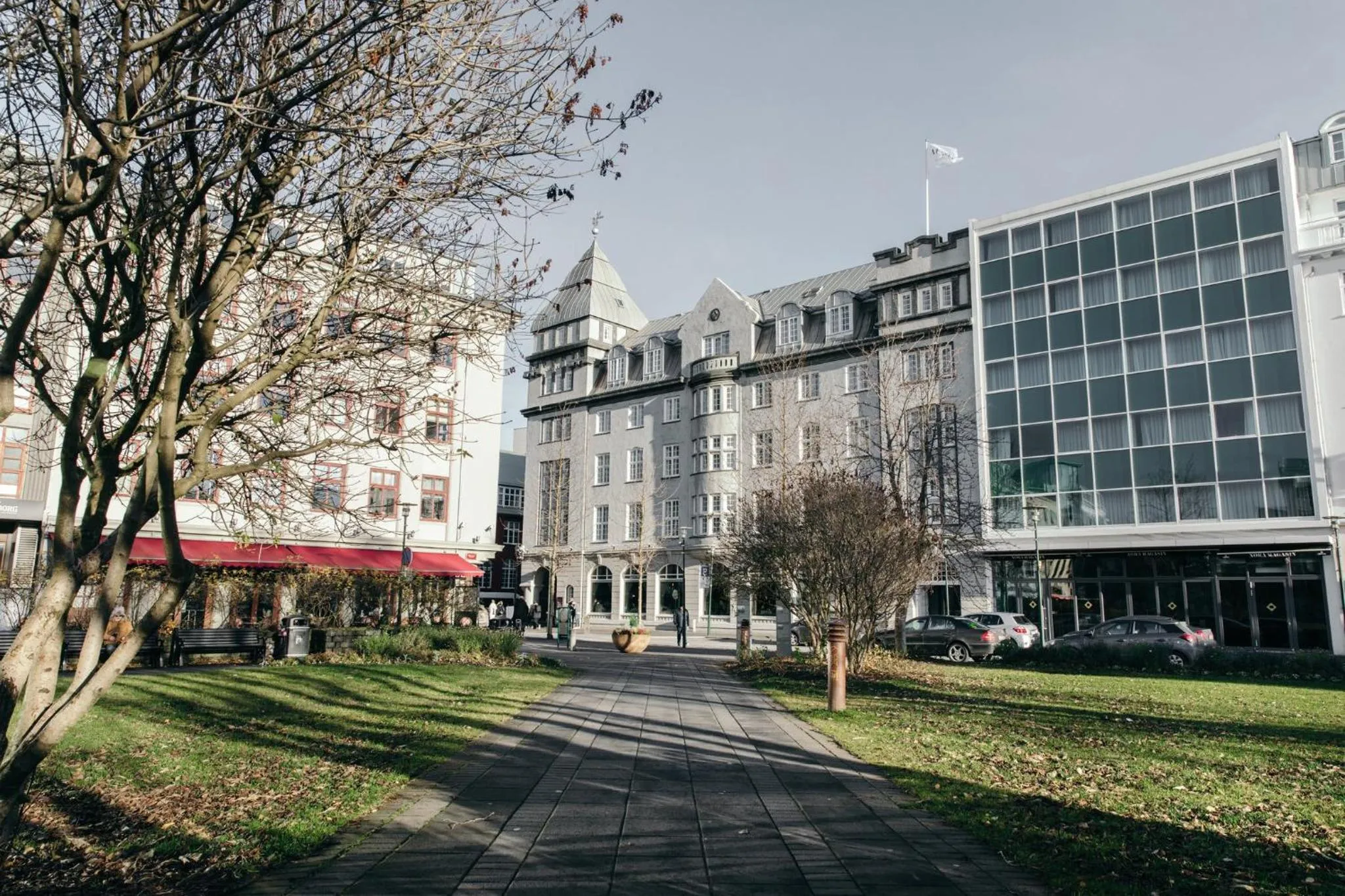 Property building in Apótek Hotel Reykjavík by Keahotels