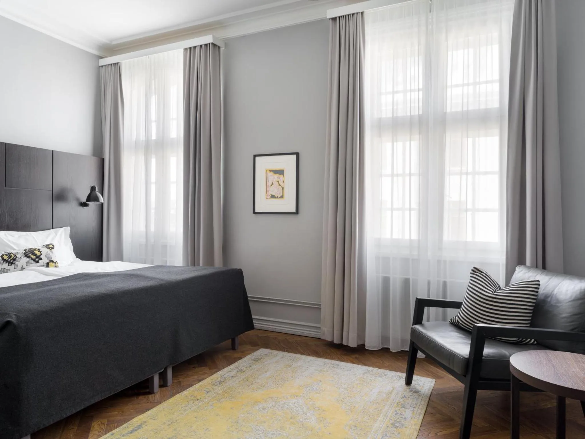 Bedroom, Bed in Apótek Hotel Reykjavík by Keahotels