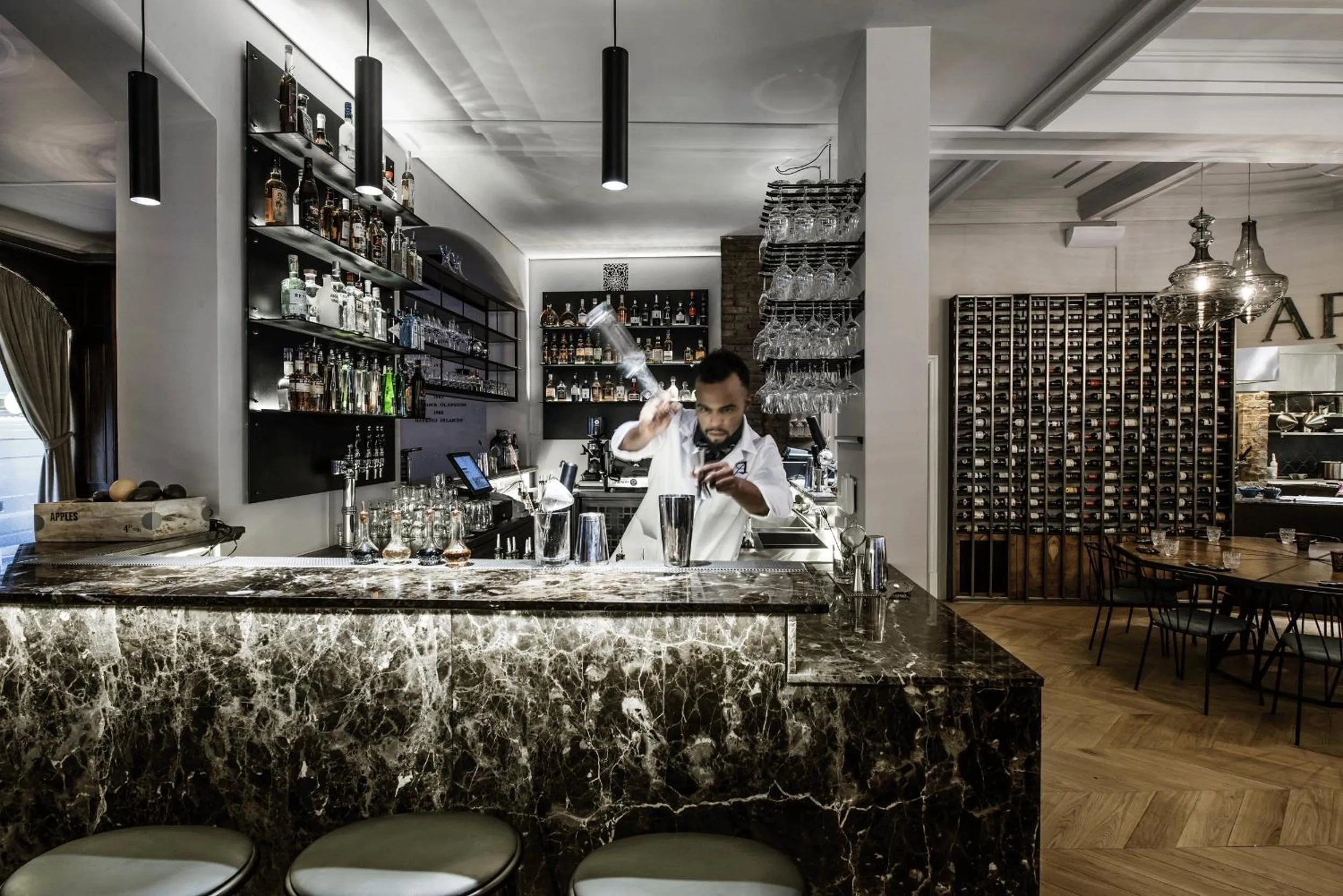 Lounge or bar in Apótek Hotel Reykjavík by Keahotels