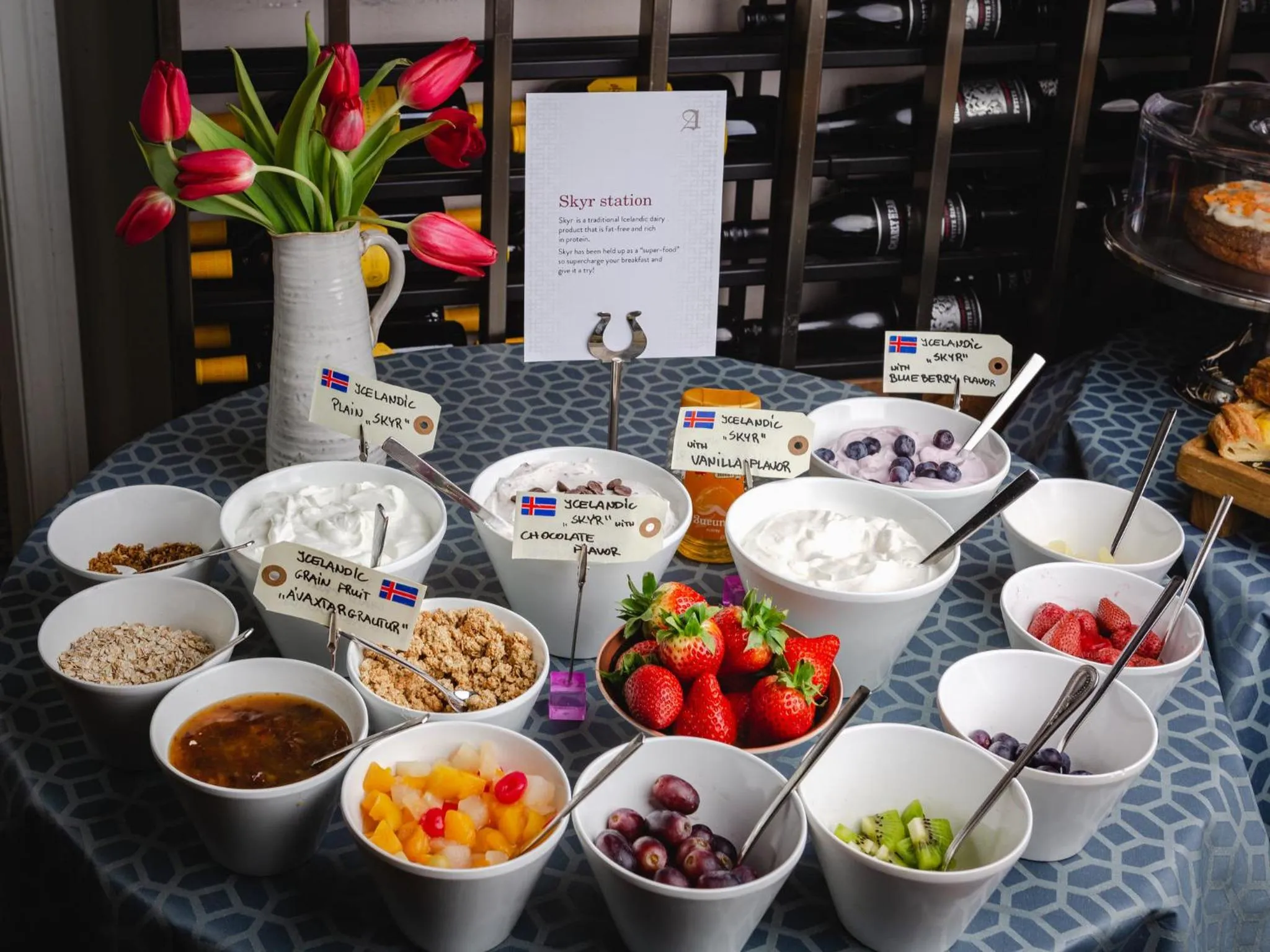 Buffet breakfast in Apótek Hotel Reykjavík by Keahotels