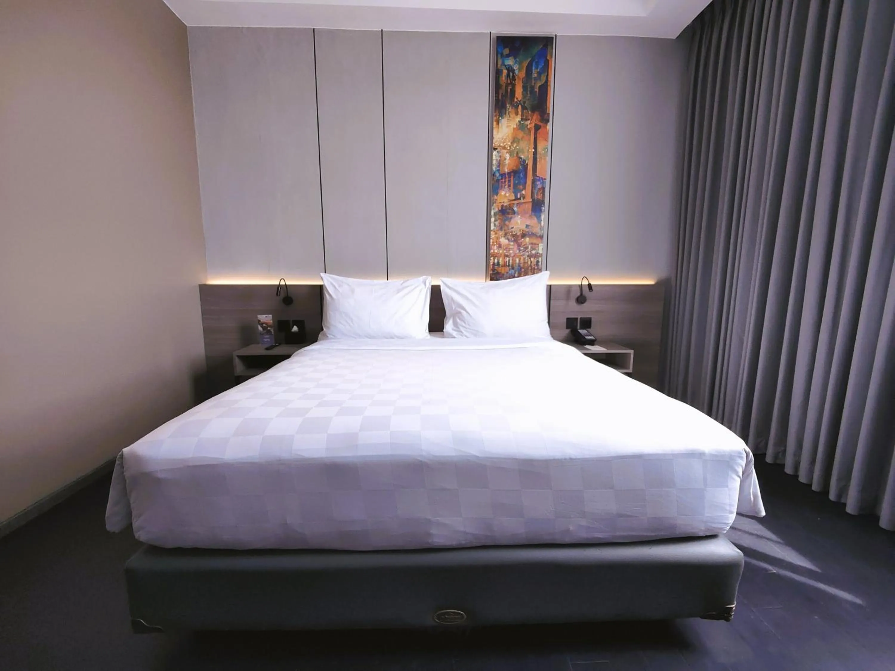 Bedroom, Bed in Citadines Connect Airport Jakarta Hotel