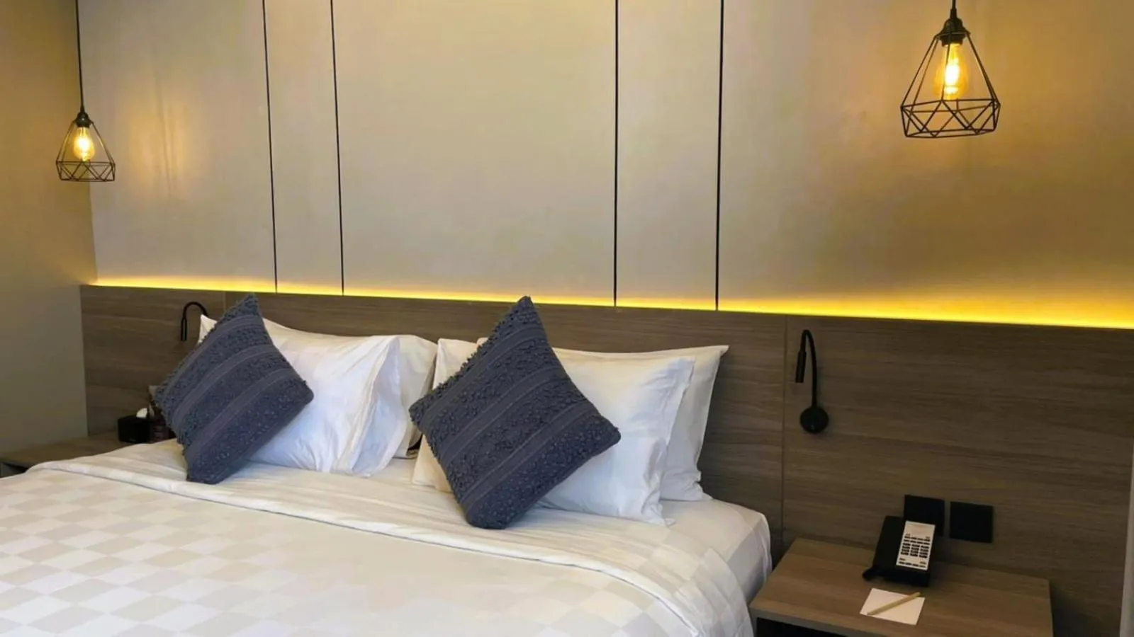 Bed in Citadines Connect Airport Jakarta Hotel