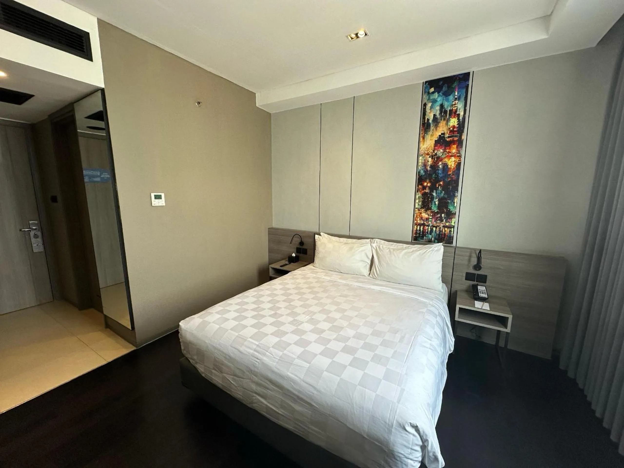 Bedroom, Bed in Citadines Connect Airport Jakarta Hotel