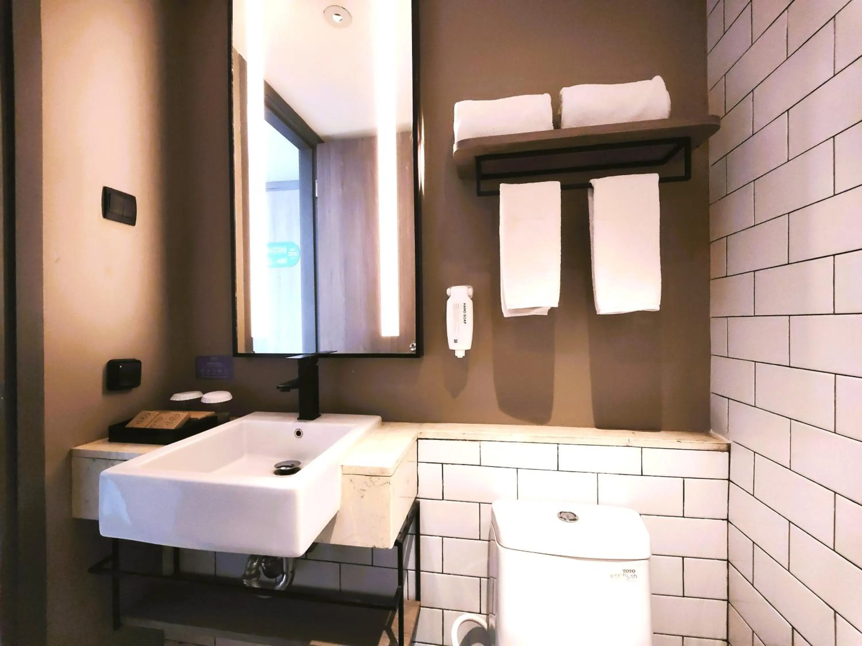 Bathroom in Citadines Connect Airport Jakarta Hotel