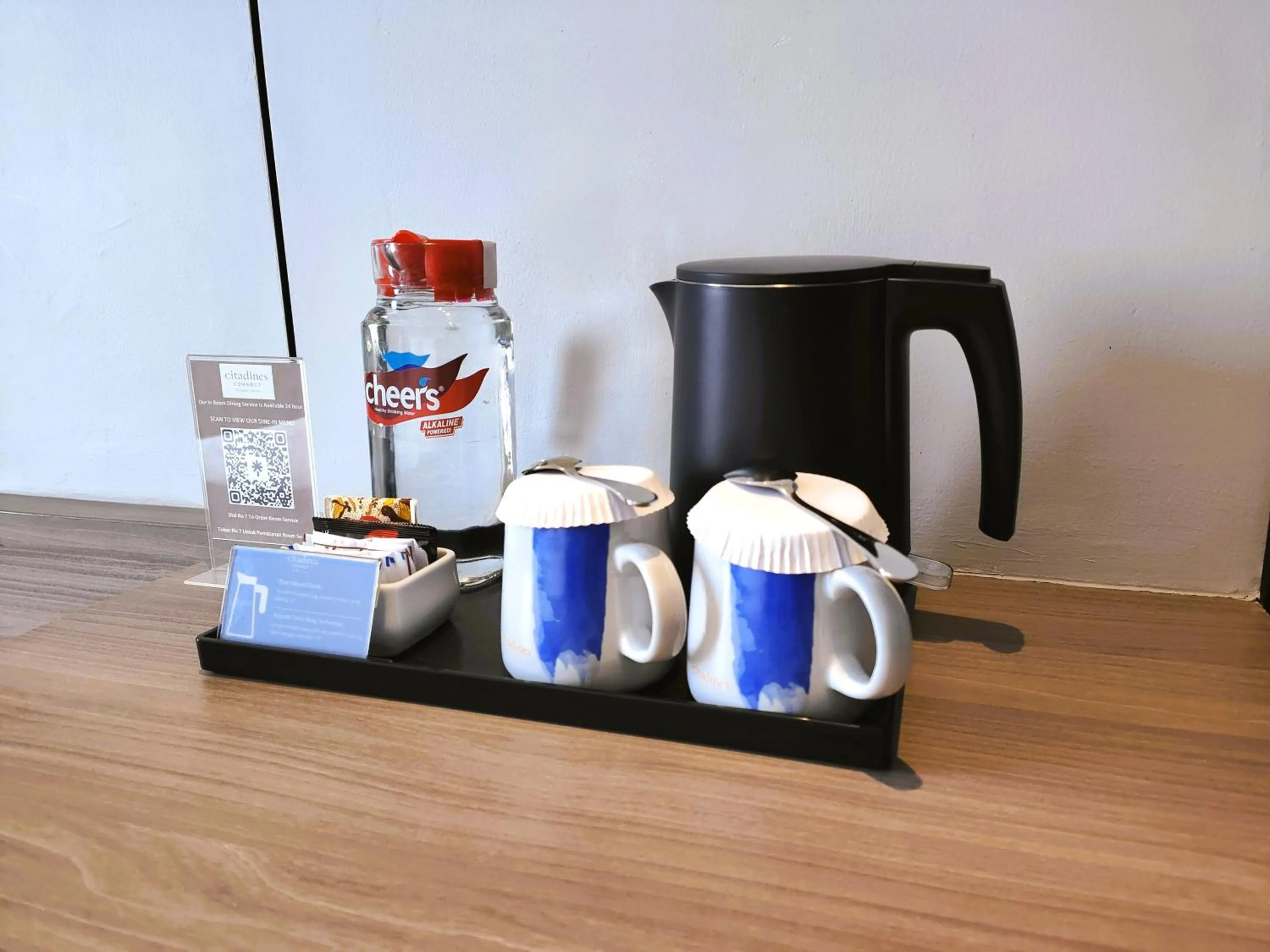 Coffee/tea facilities in Citadines Connect Airport Jakarta Hotel