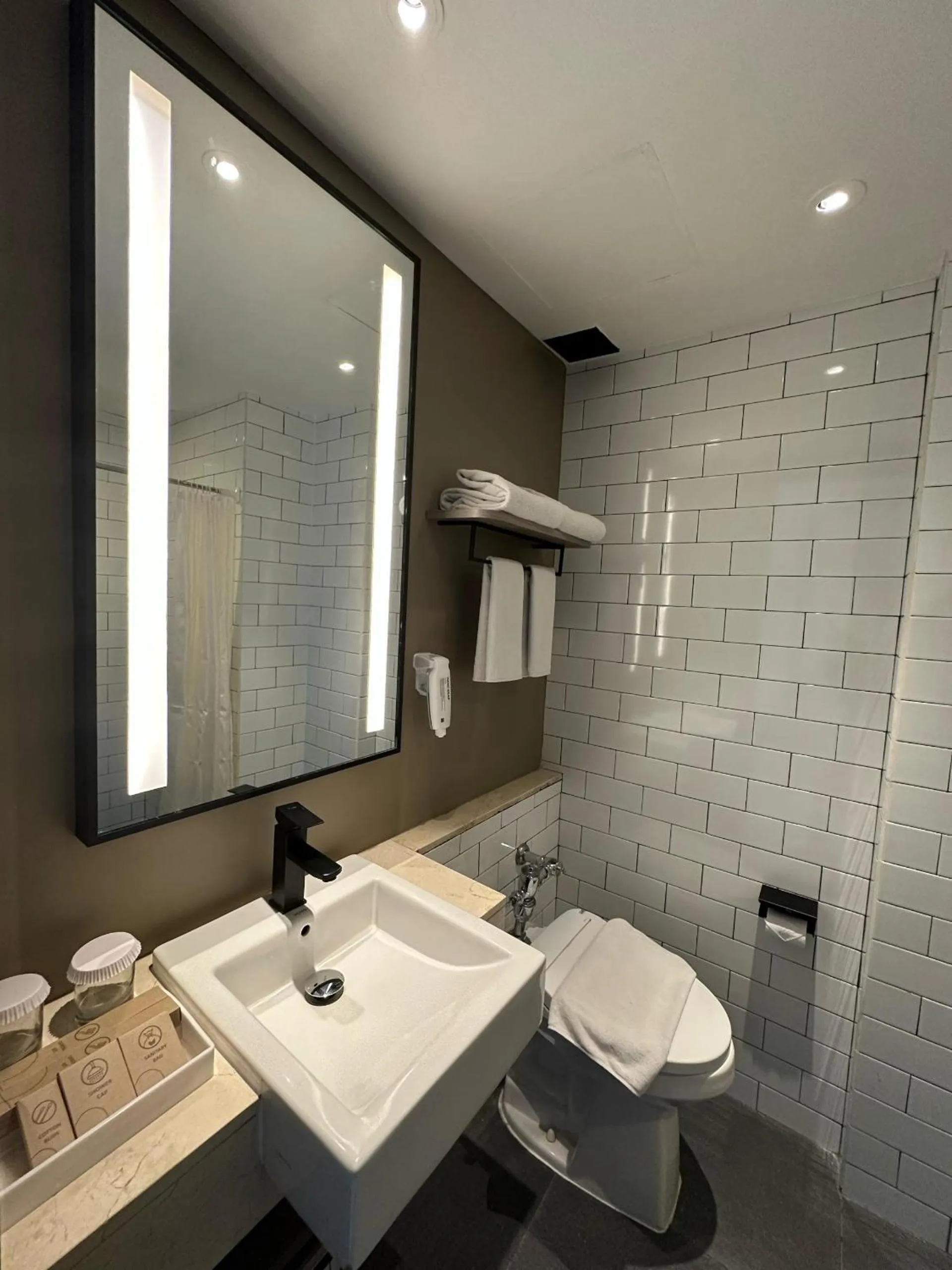 Bathroom in Citadines Connect Airport Jakarta Hotel