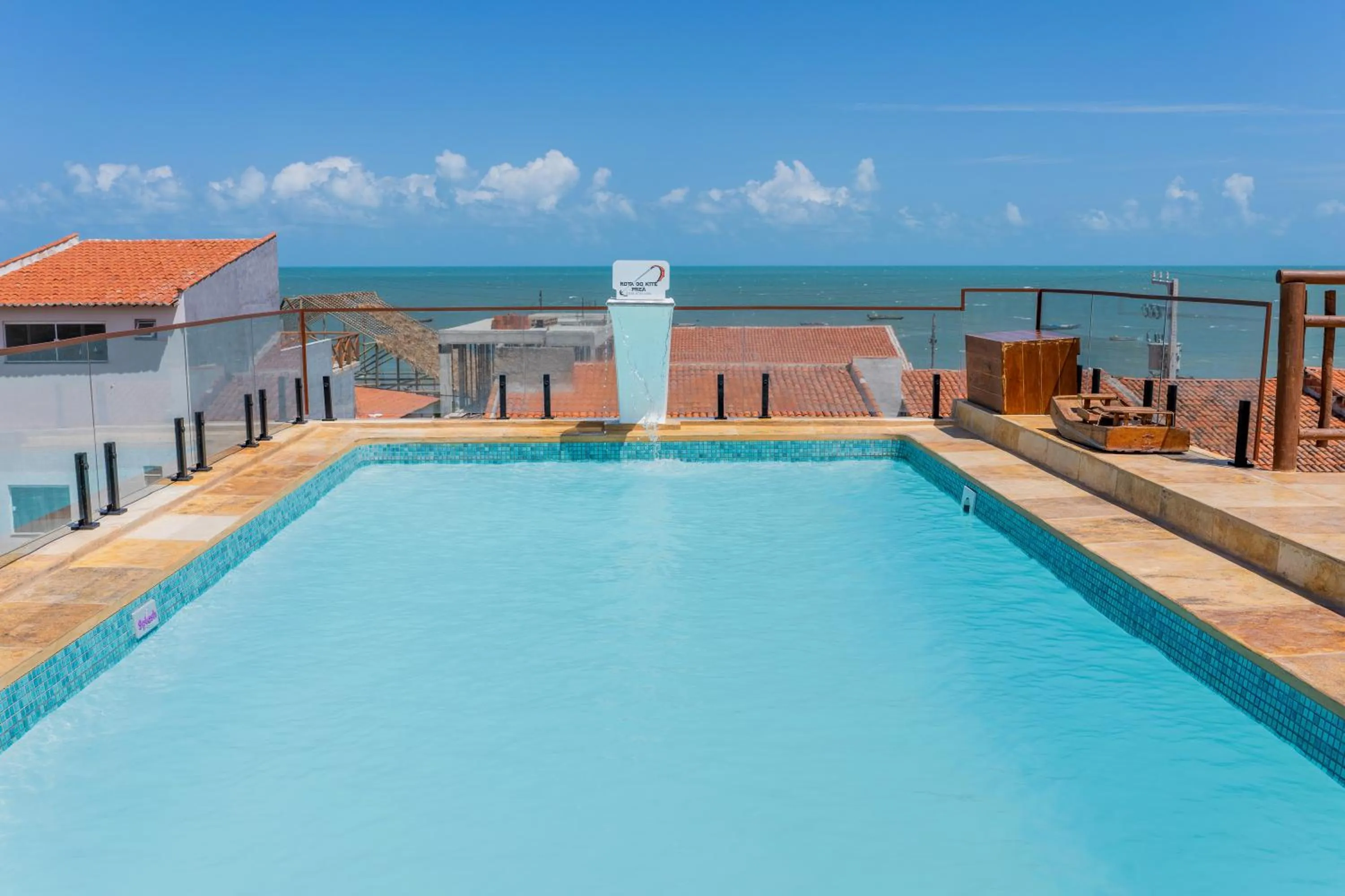 Pool view in Pousada Rota do Kite Preá