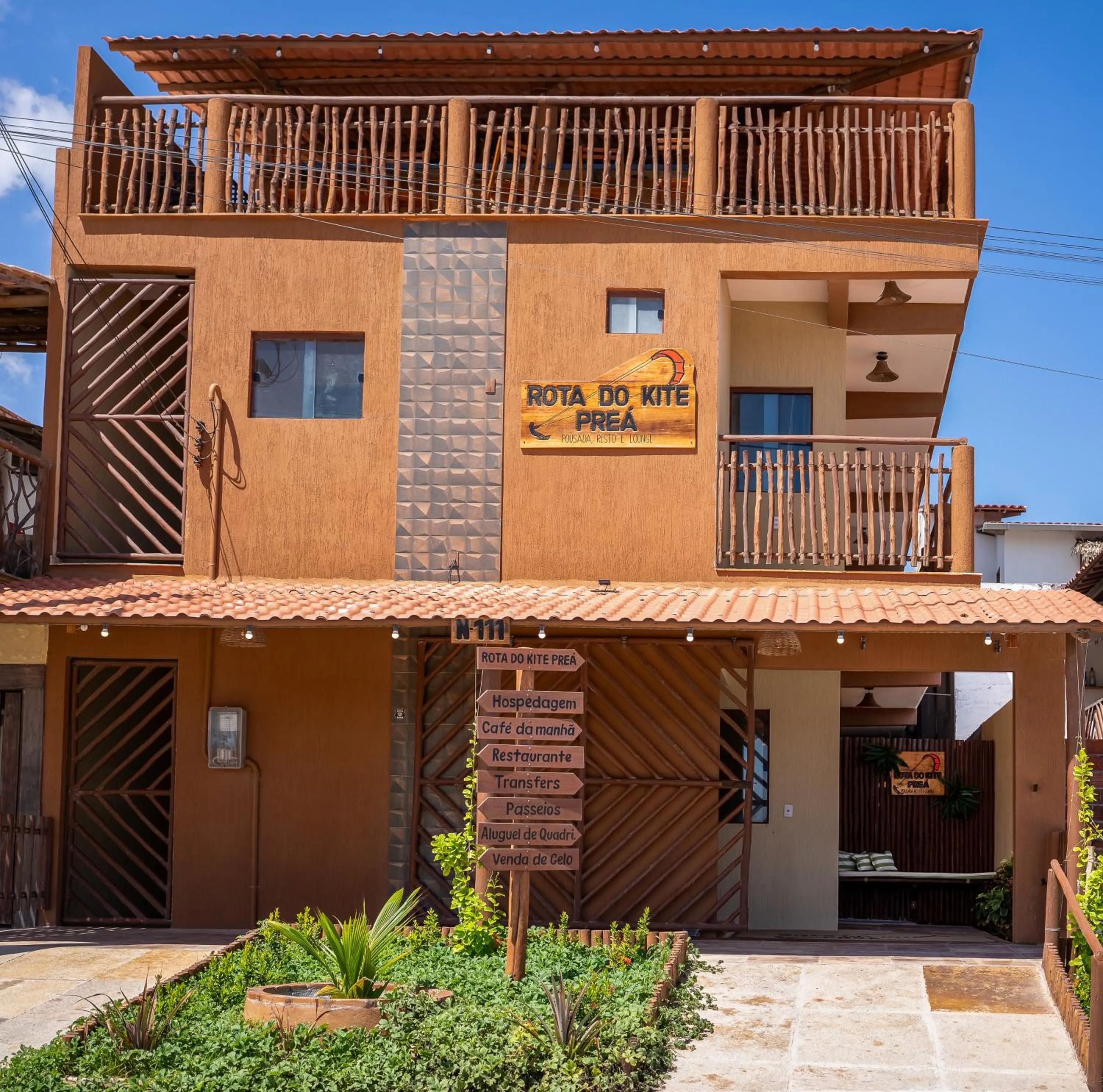 Property building in Pousada Rota do Kite Preá