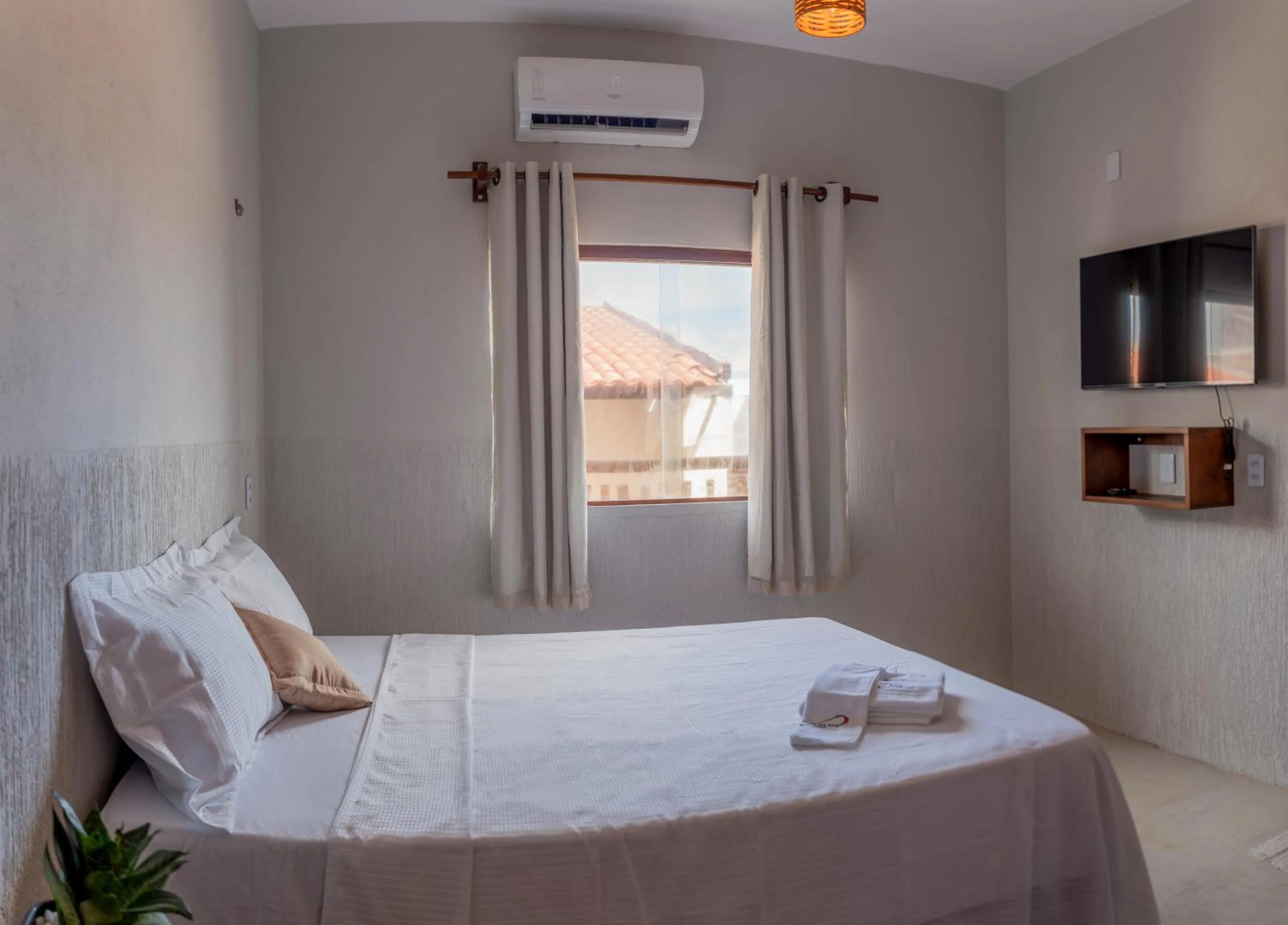 Bed in Pousada Rota do Kite Preá