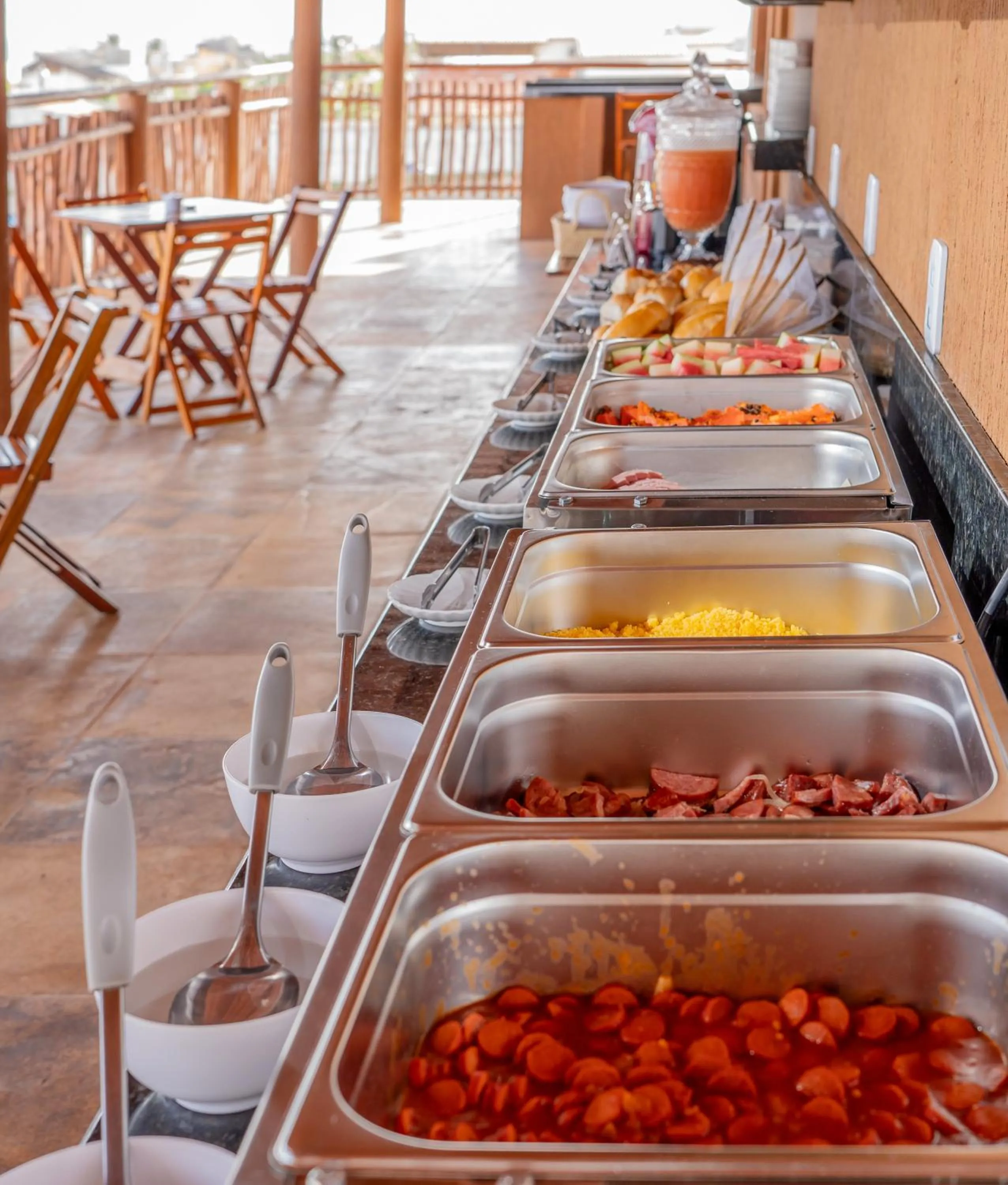 Breakfast in Pousada Rota do Kite Preá